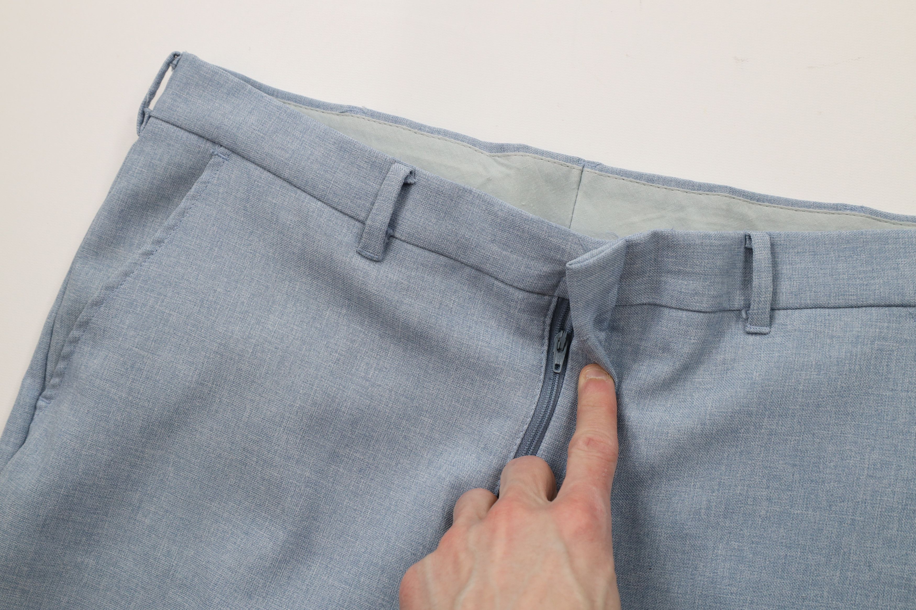 Vintage Vintage 70s Streetwear Knit Wide Leg Chino Pants USA Size US 34 / EU 50 - 8 Thumbnail