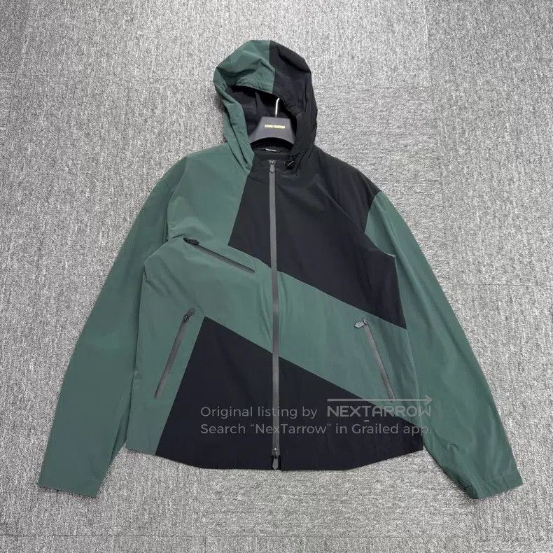 Hermes Hermes Contrast Color Patchwork Nylon Windbreaker Size US M / EU 48-50 / 2 - 1 Thumbnail