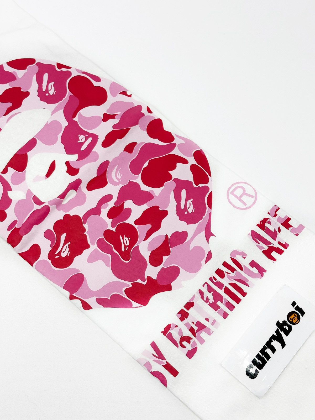 Bape BAPE ABC Camo By Bathing Ape Tee White/Pink Size US XXL / EU 58 / 5 - 4 Thumbnail