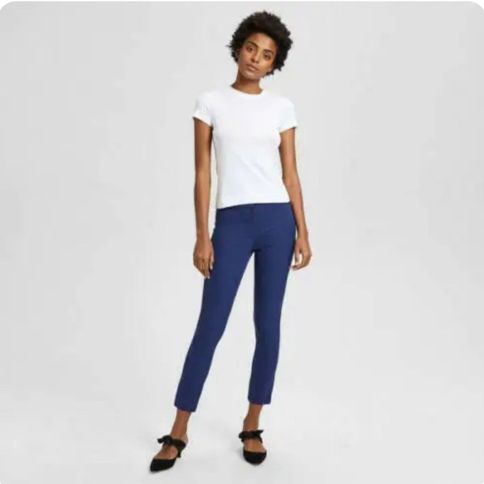 Theory Theory Blue Skinny Pants | Size 4 Size 27" / US 4 / IT 40 - 6 Thumbnail