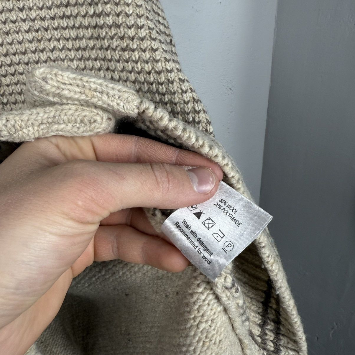Barbour Vinatge Beacon Brand Barbour Cardigan Wool Sweater Size US L / EU 52-54 / 3 - 6 Thumbnail