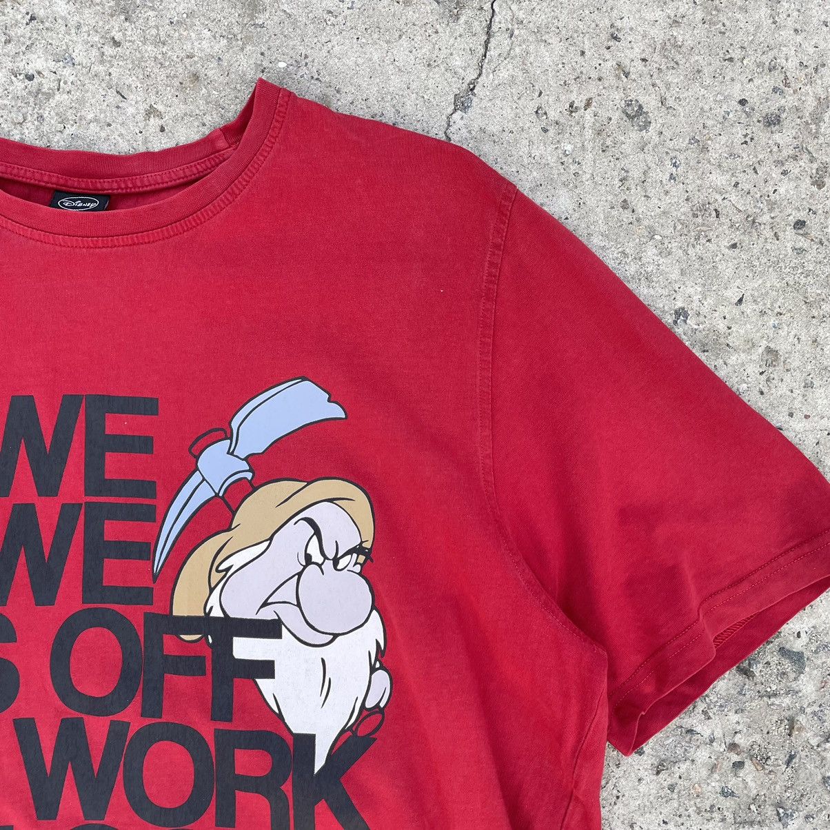 Disney × Vintage Vintage T-shirts Disney Owe Logo Humor Cartoon Y2K 90s USA Size US XL / EU 56 / 4 - 5 Thumbnail