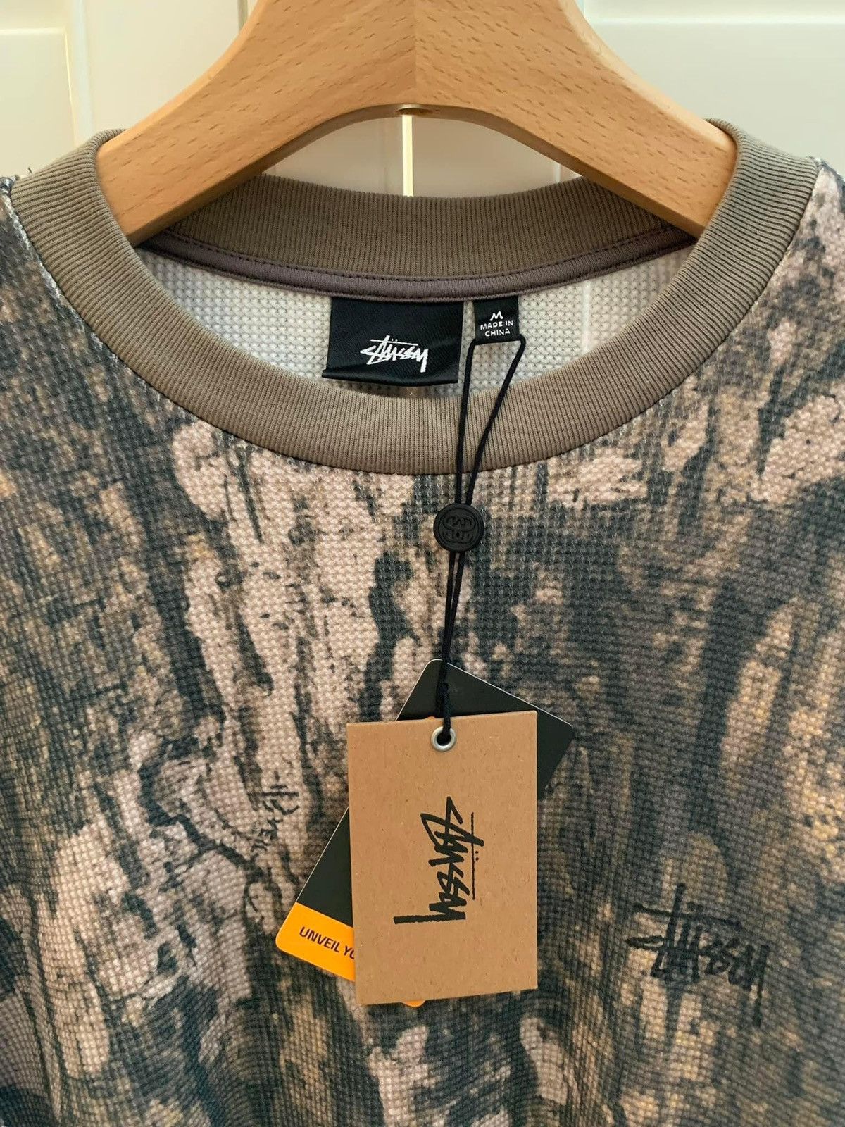 Stussy Stussy Basic Stock L/S Thermal Relic Camo Realtree | Grailed