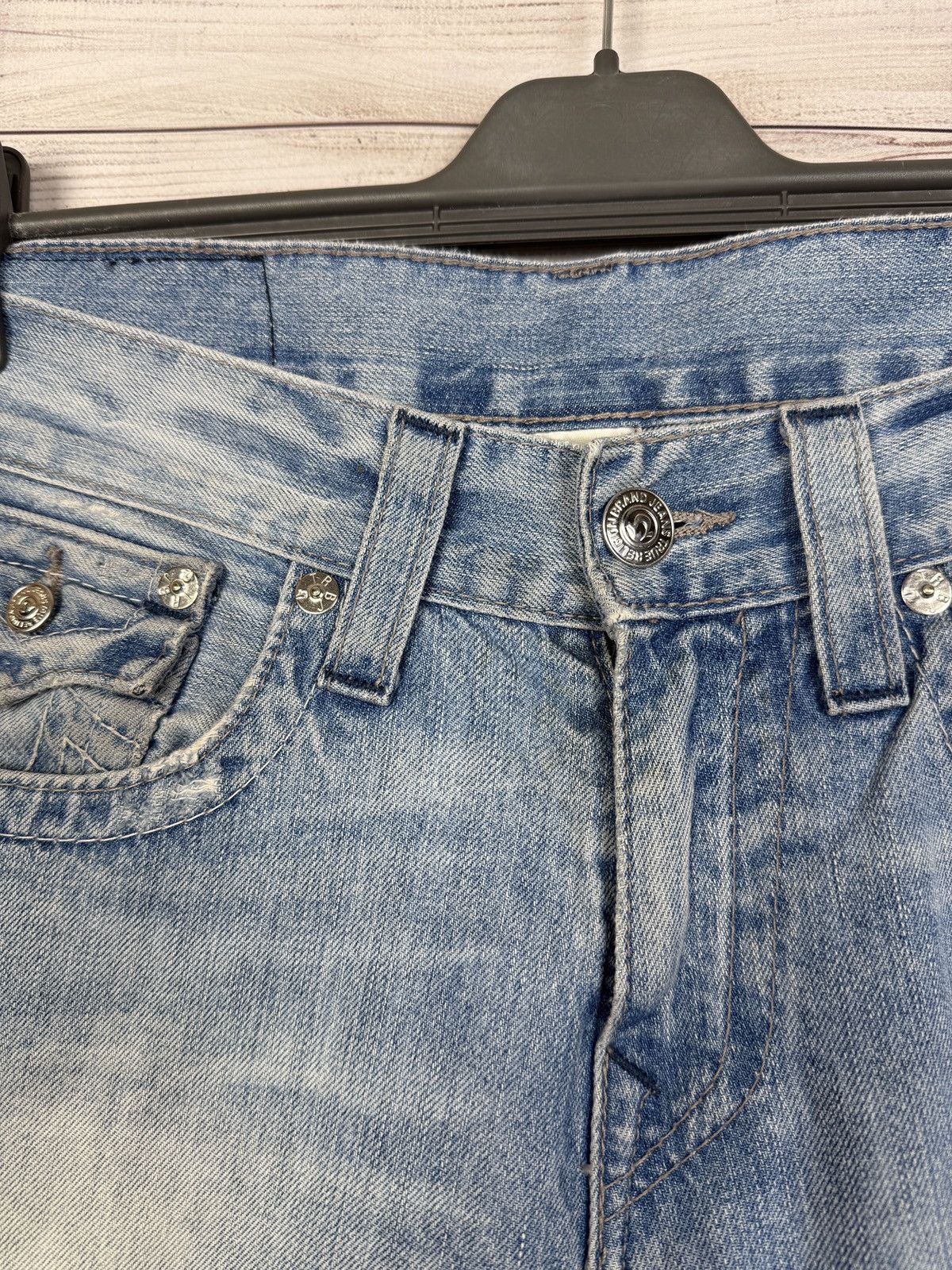 True Religion True Religion Crazy Jeans Size US 31 - 12 Thumbnail
