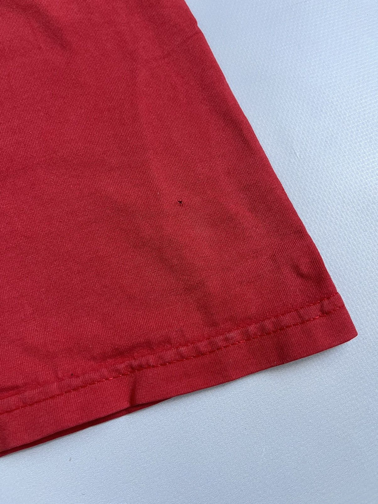Mtv Vintage 2003 Jackass MTV Fruit Of The Loom Red Faded T-shirt Size US M / EU 48-50 / 2 - 13 Thumbnail