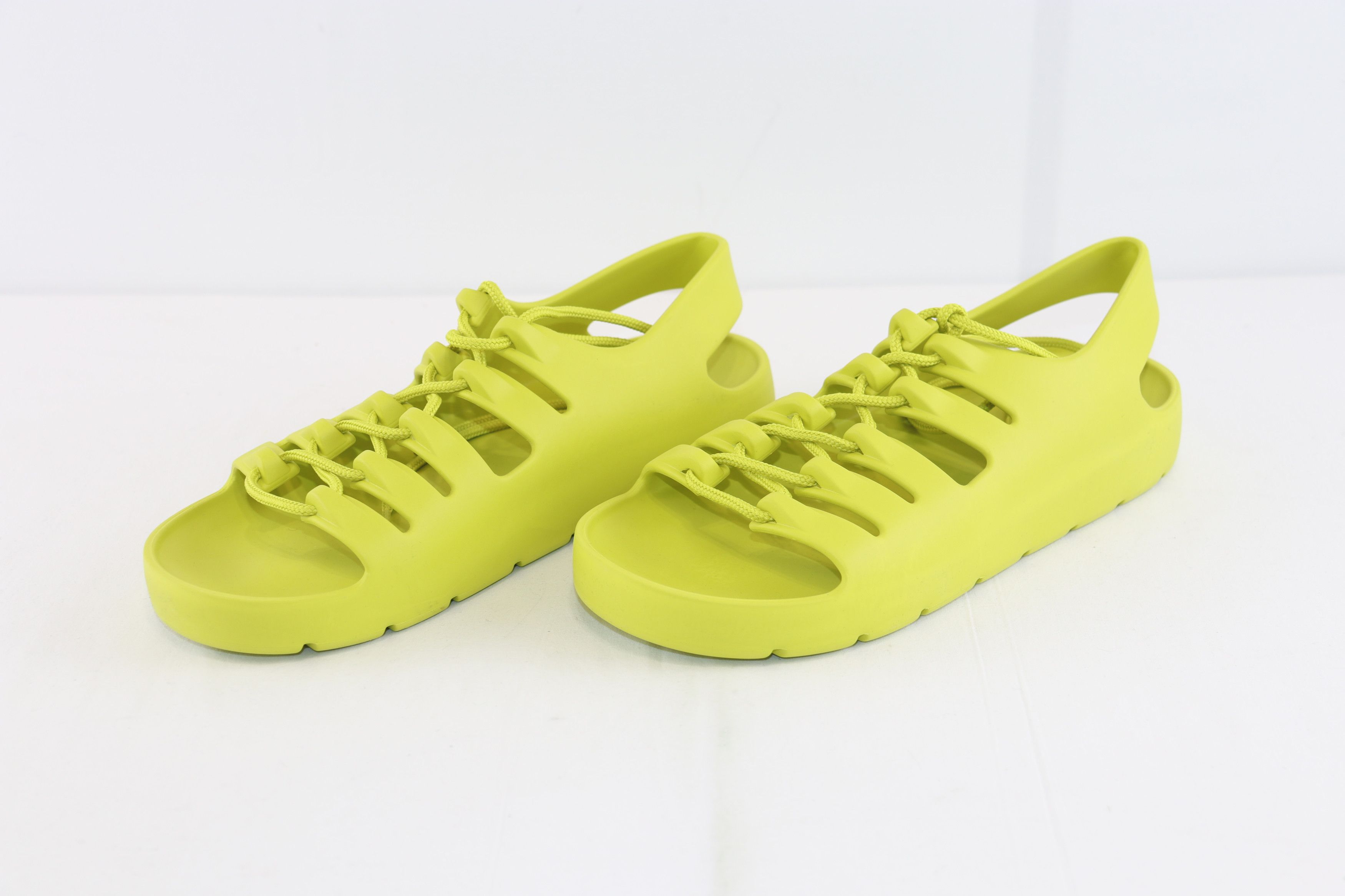 Bottega Veneta o1rshd1 Gel Rubber Jelly Sandal in Kiwi Size US 10 / EU 43 - 6 Thumbnail
