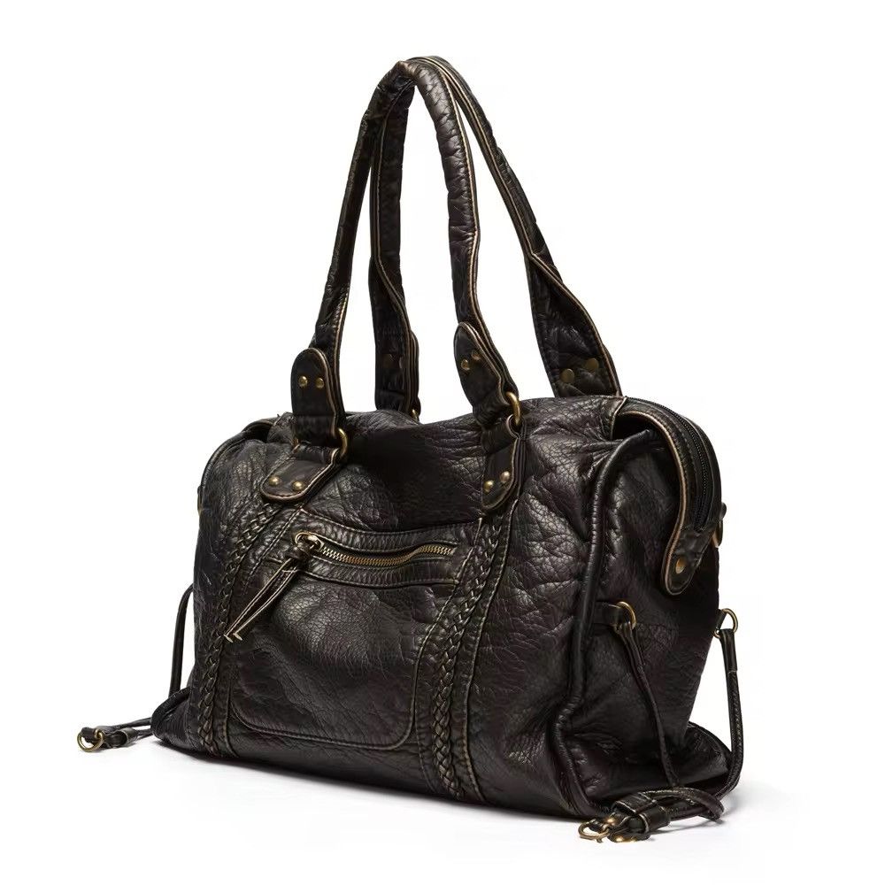 Vintage Vintage Pu Leather Hobo Shoulder Bag Size ONE SIZE - 3 Thumbnail