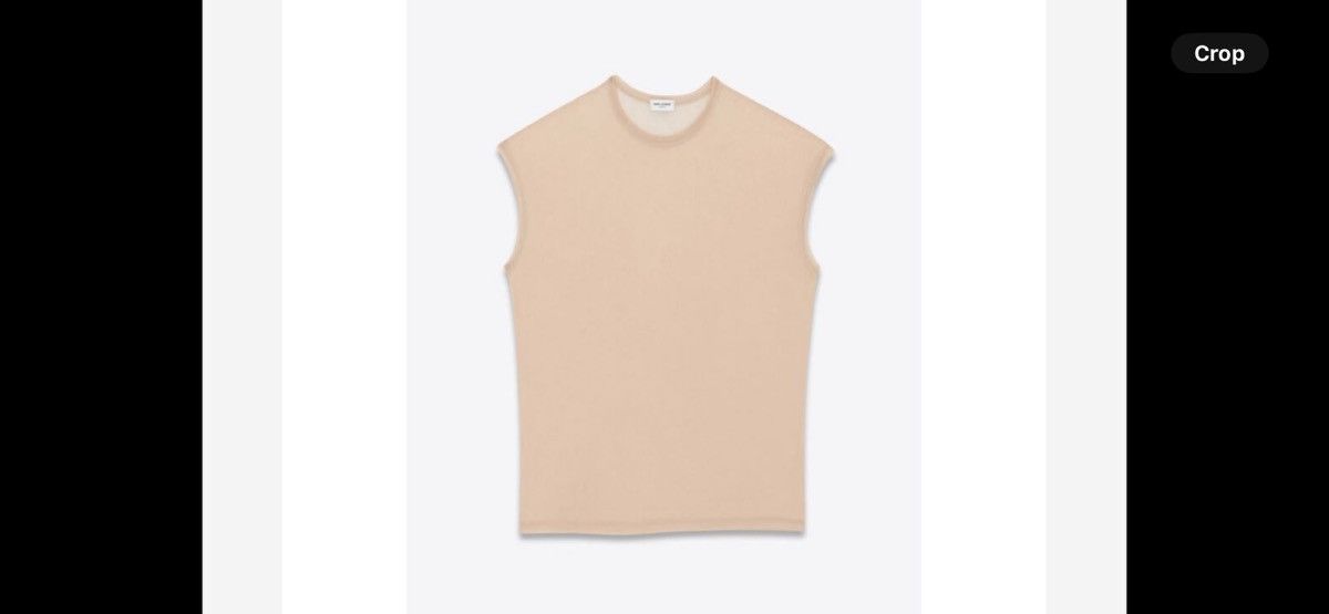 Saint Laurent Paris Saint Laurent men’s sleeve less t shirt. M. $950 Size US M / EU 48-50 / 2 - 1 Thumbnail
