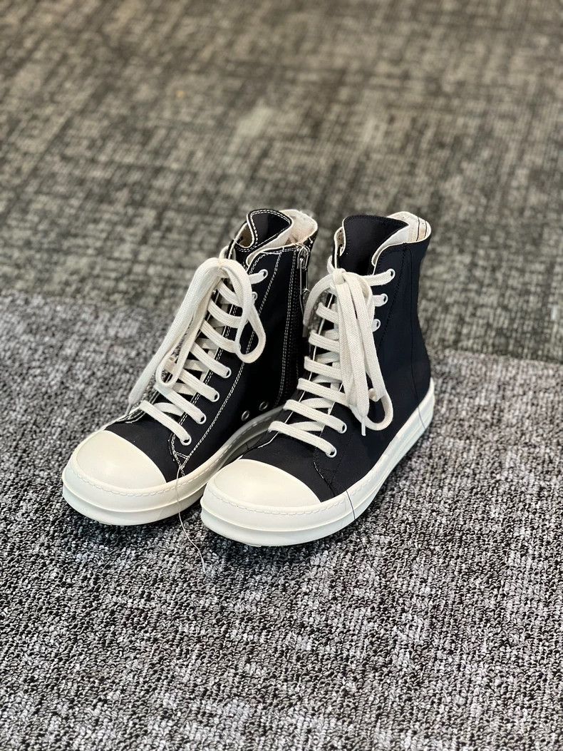 Rick Owens Rick Owens Black Casual High-Top Sneakers Size US 6.5 / EU 39-40 - 1 Thumbnail