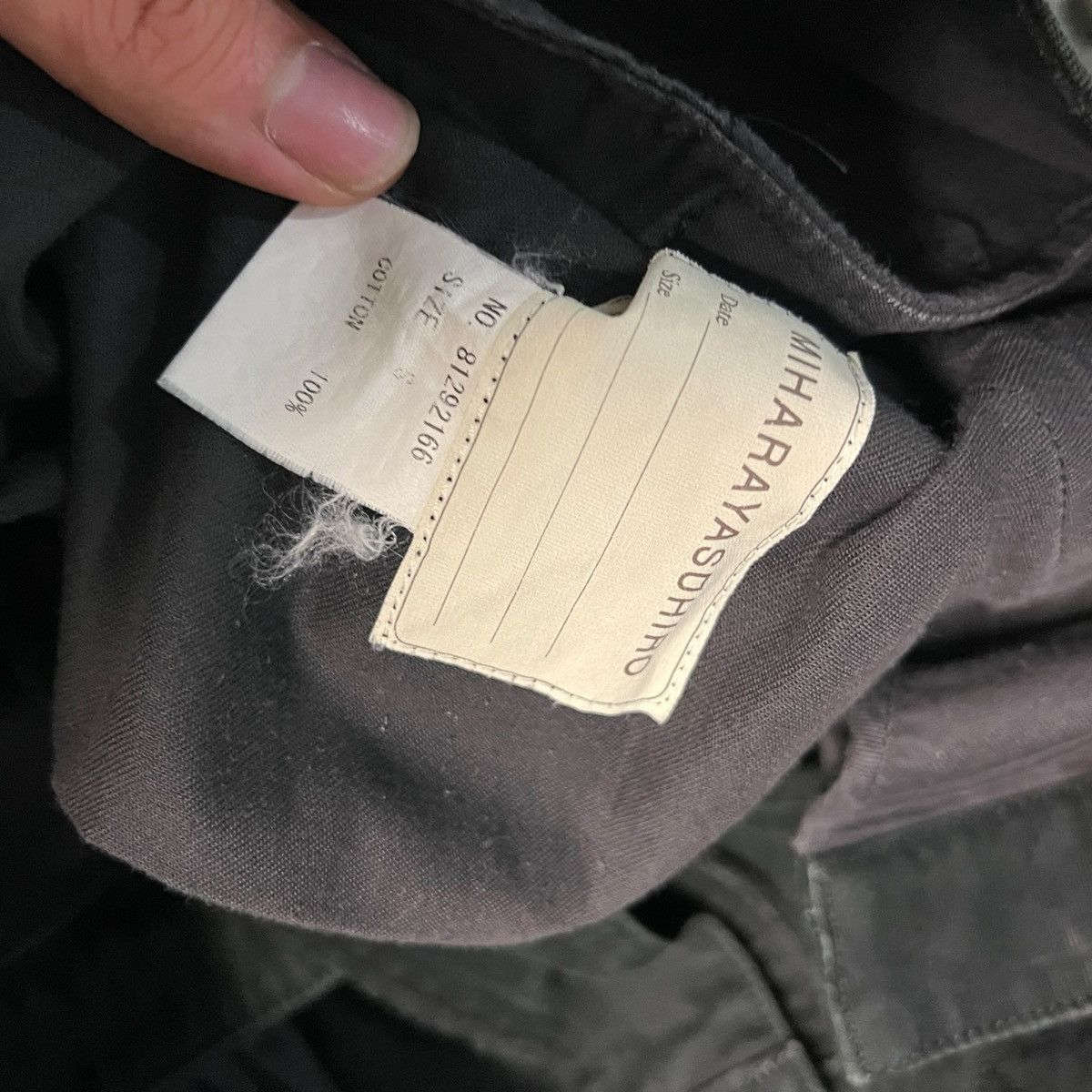 Maison MIHARA YASUHIRO Miharayasuhiro suspender pants Size US 30 / EU 46 - 4 Thumbnail