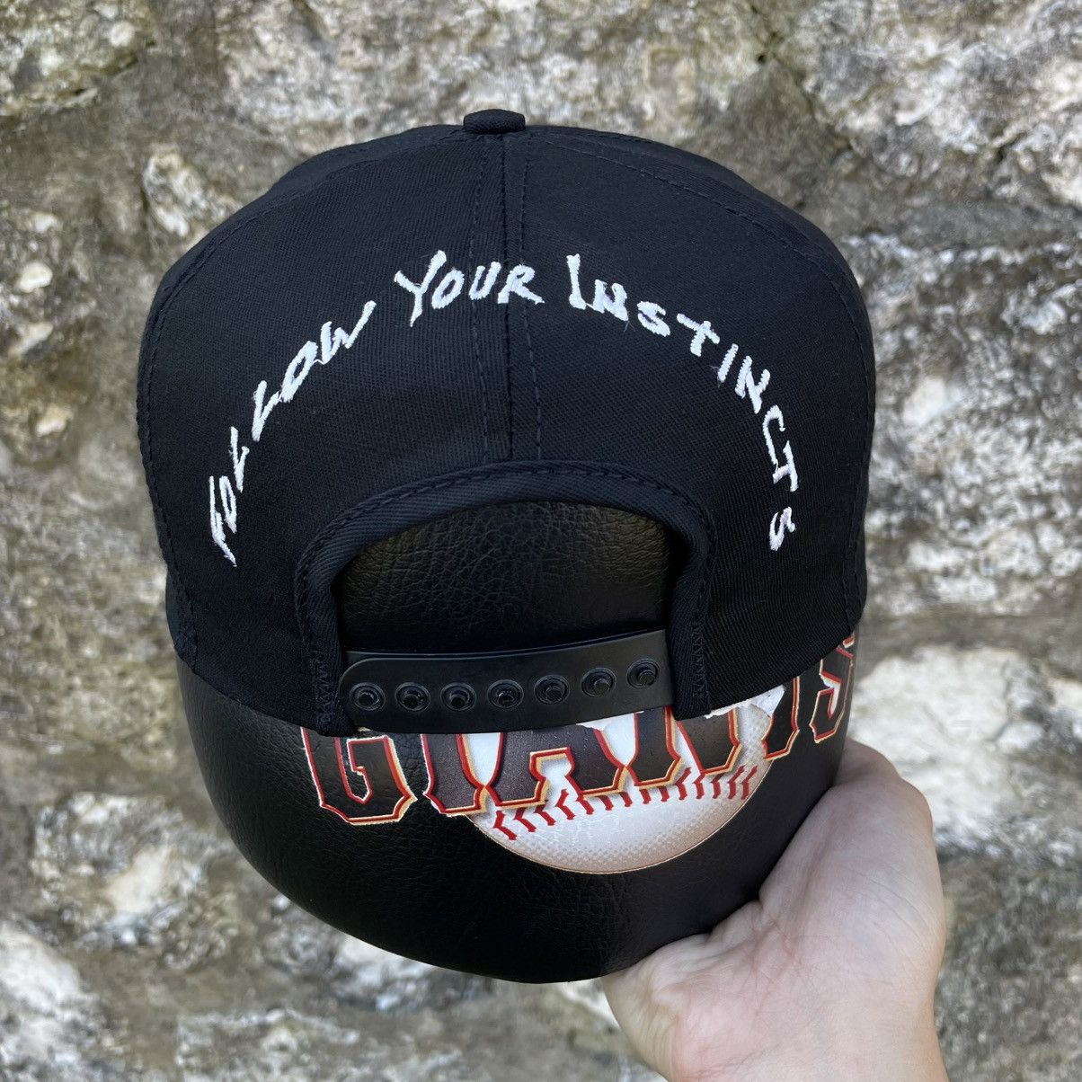 Other Vintage Red Wolf Lager Beer Follow Your Instincts Snapback Size ONE SIZE - 2 Thumbnail