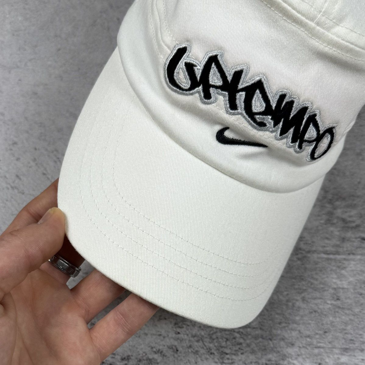 Nike Deadstock Nike Uptempo Vintage Cap Size ONE SIZE - 10 Thumbnail