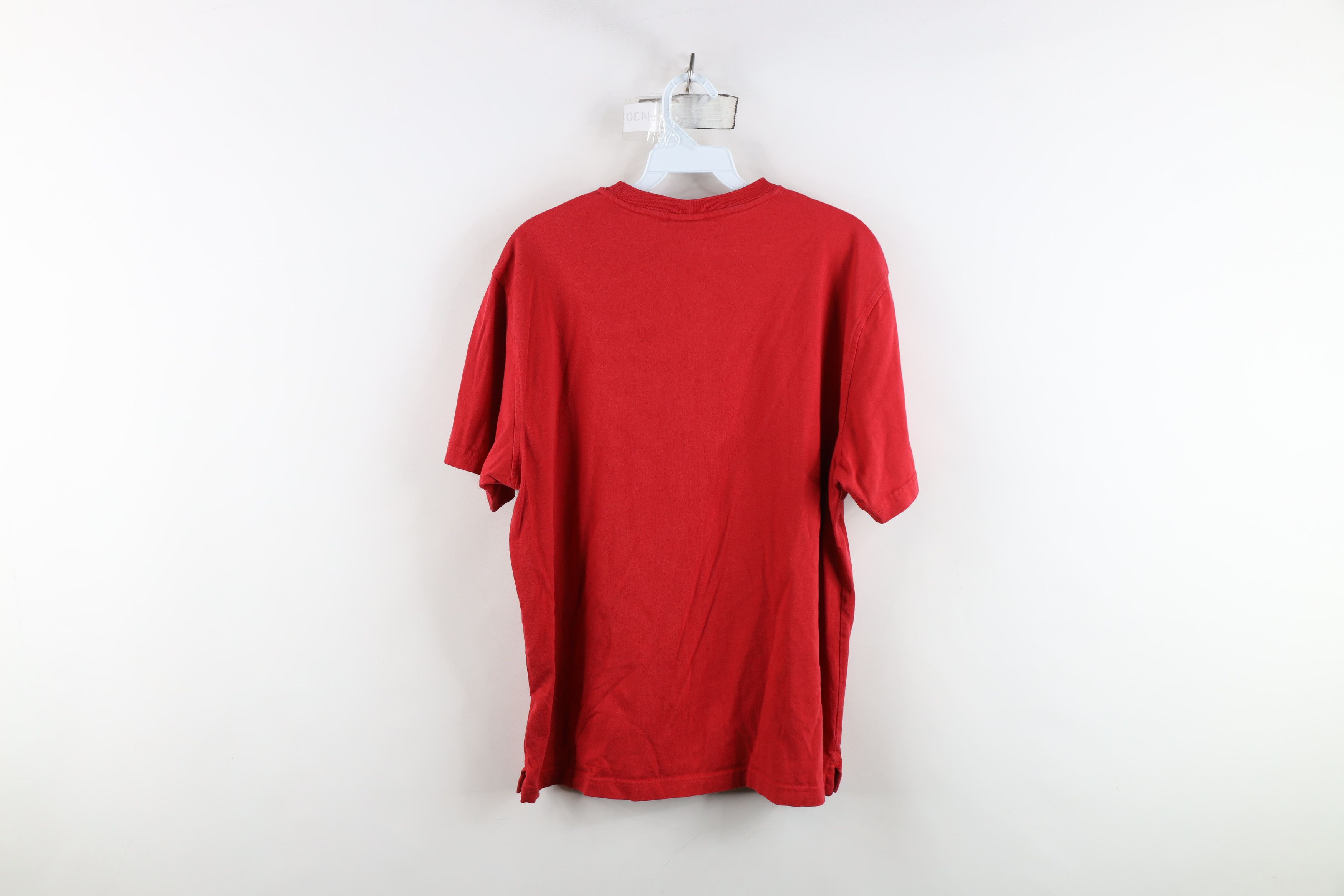 Brooks Brothers Vintage 90s Brooks Brothers Short Sleeve T-Shirt Red Cotton Size US L / EU 52-54 / 3 - 11 Thumbnail