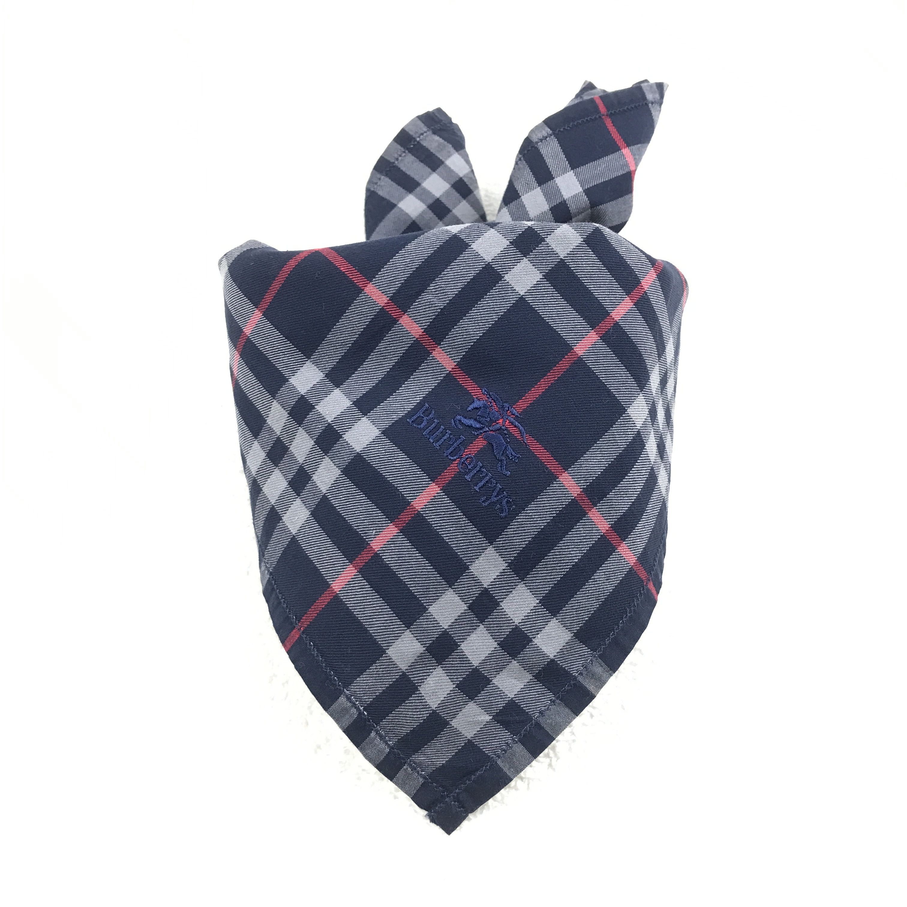 Burberry × Vintage Vintage Burberry Bandana Neckerchief Handkerchief Size ONE SIZE - 4 Thumbnail