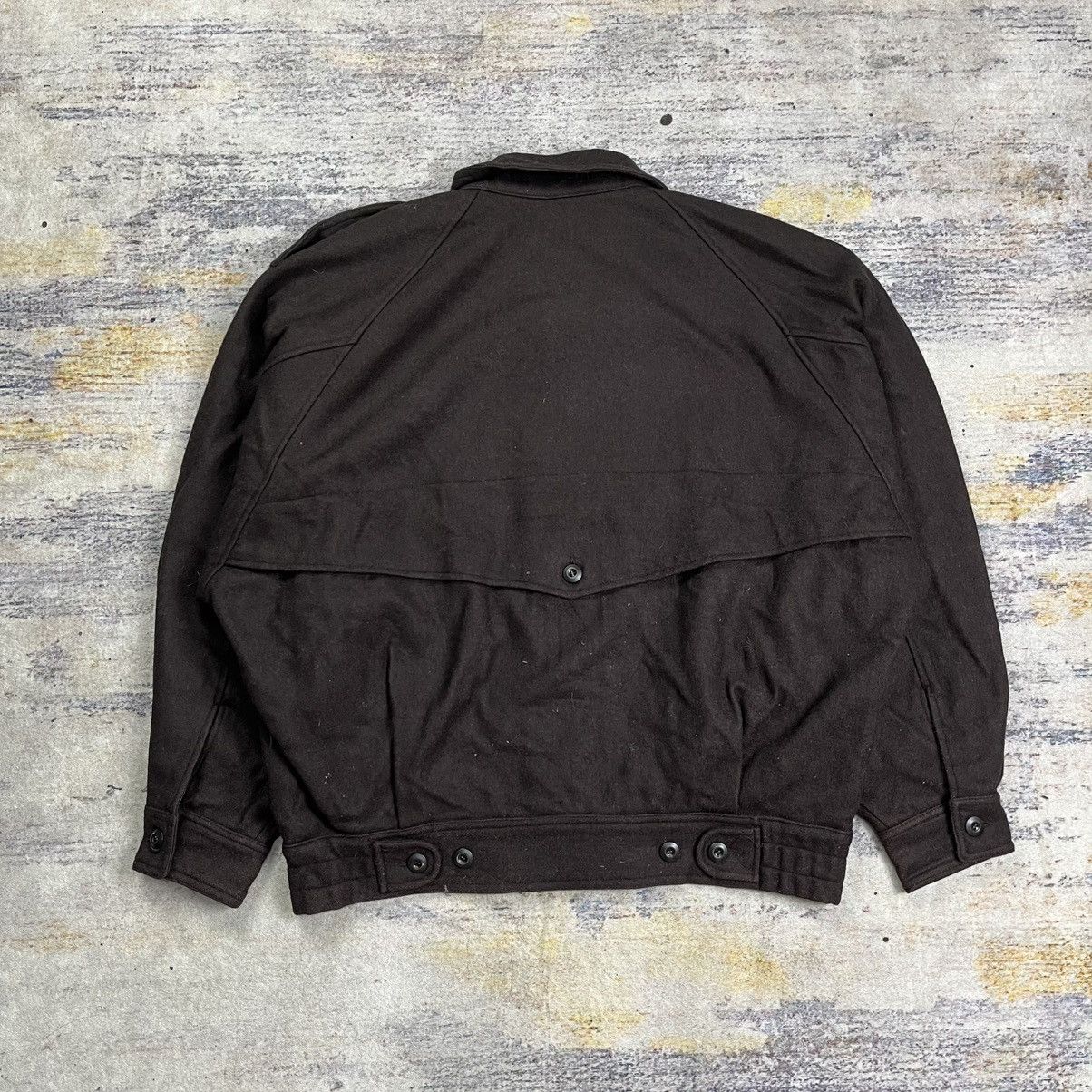 Issey Miyake Vintage 80s / 90s R-I for men wool bomber jacket Size US L / EU 52-54 / 3 - 3 Thumbnail