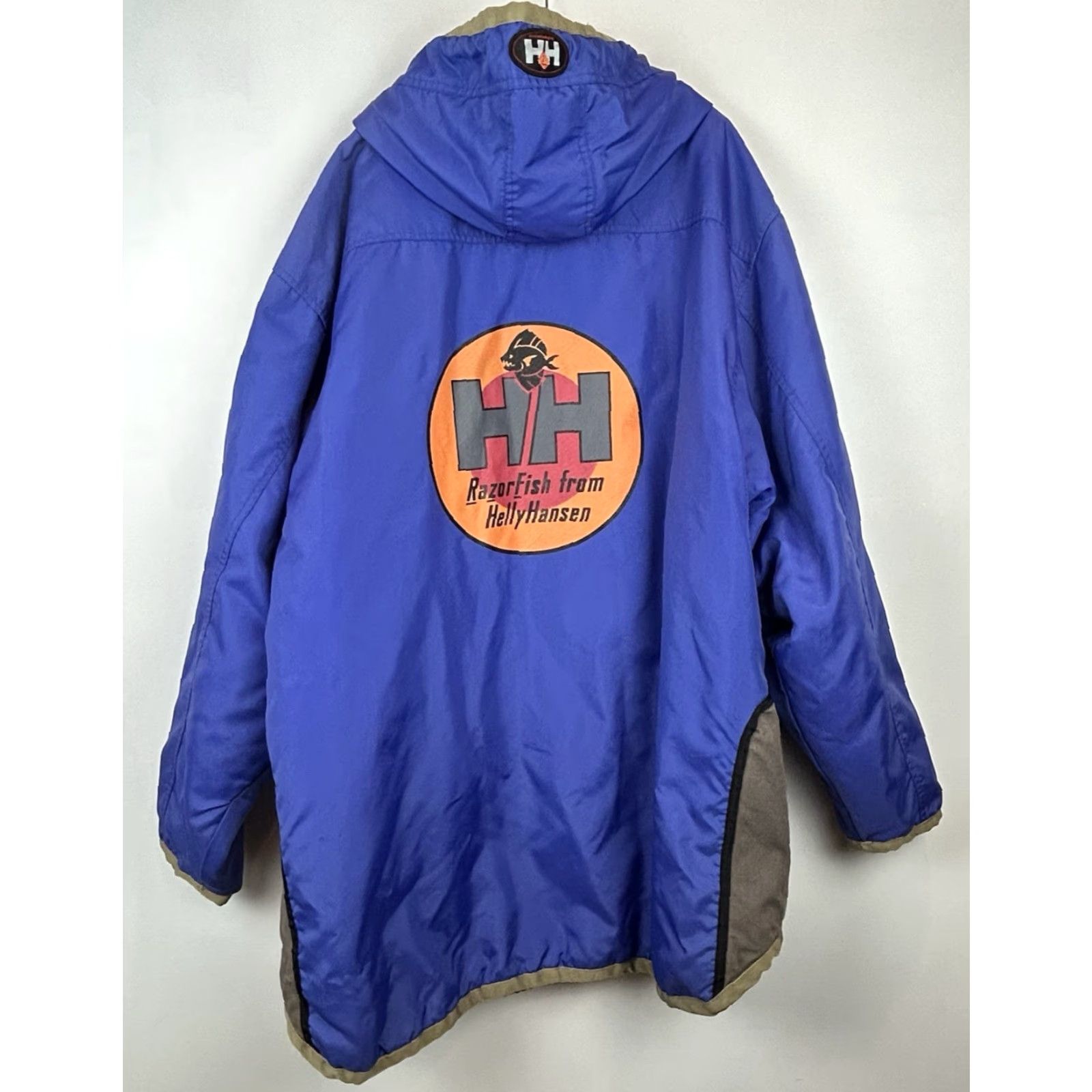 Helly Hansen VINTAGE Helly Hansen Jacket Razorfish Mens XL Ski Snowboard Blue Coat Oversized Size US XL / EU 56 / 4 - 2 Thumbnail