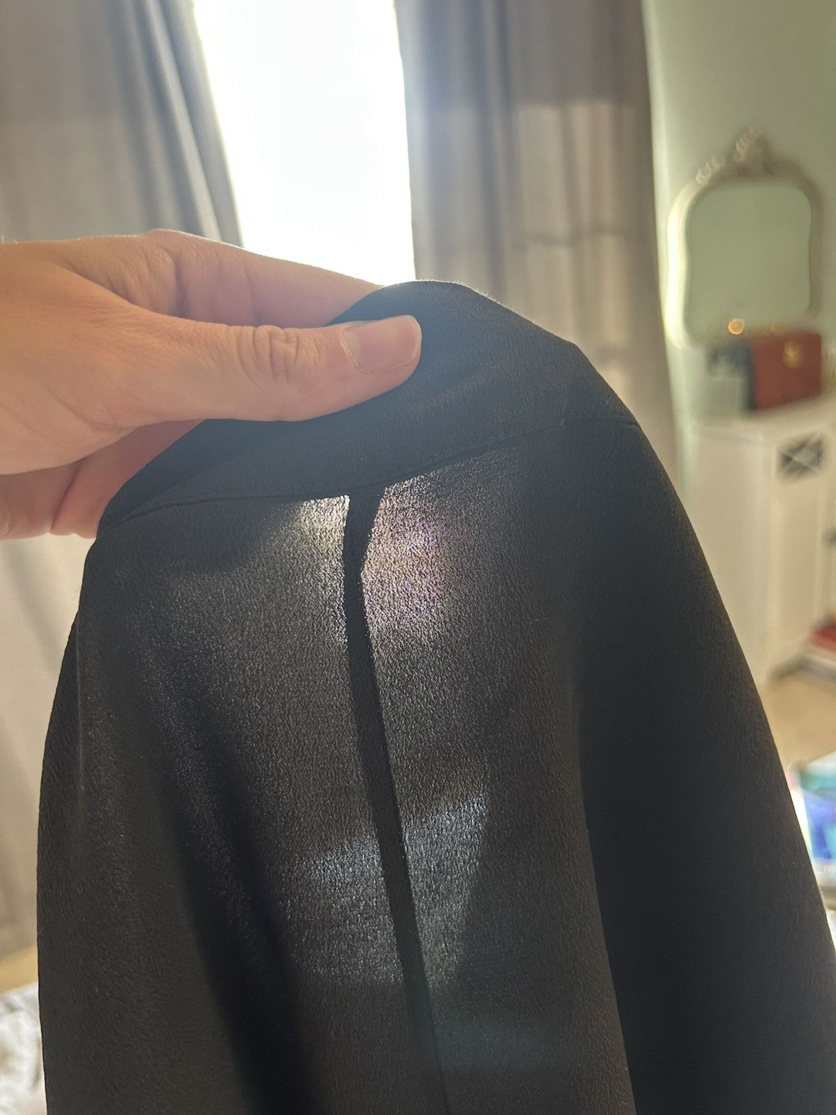 Anine Bing Anine Bing Silk Black Mini Shorts XS Size 26" / US 2 / IT 38 - 5 Thumbnail