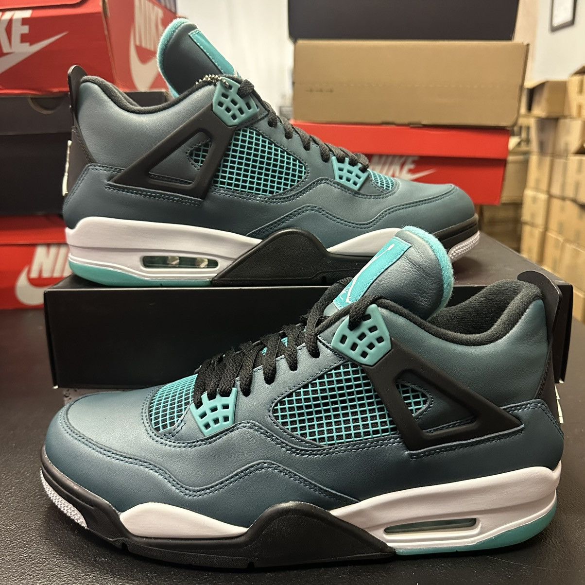 Jordan Brand × Nike Size 12 - Nike Air Jordan 4 Retro Teal 30th Anniversary Size US 12 / EU 45 - 1 Thumbnail