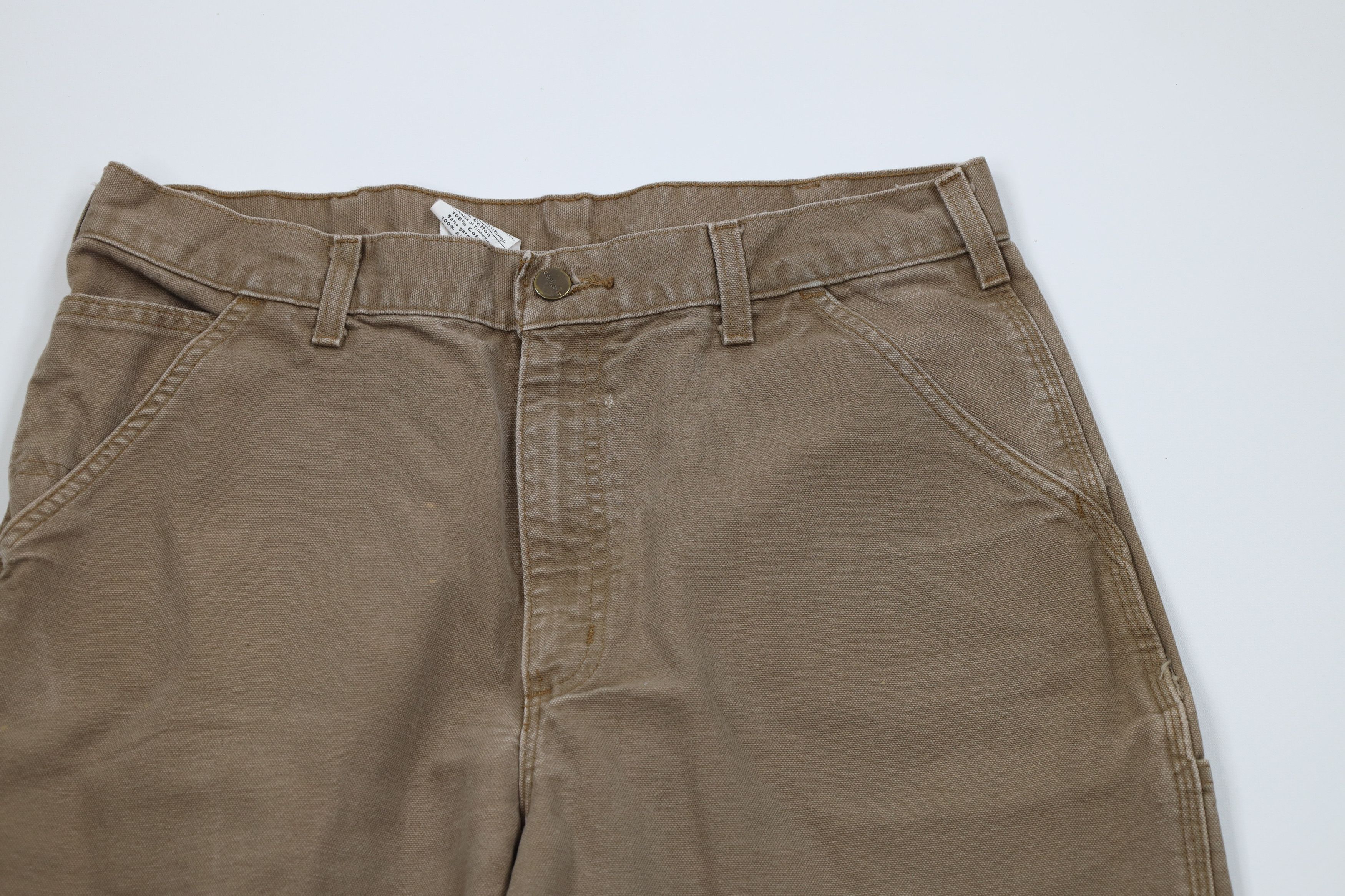 Carhartt Vintage Carhartt Canvas Dungaree Wide Leg Pants Canyon Brown Size US 32 / EU 48 - 2 Thumbnail