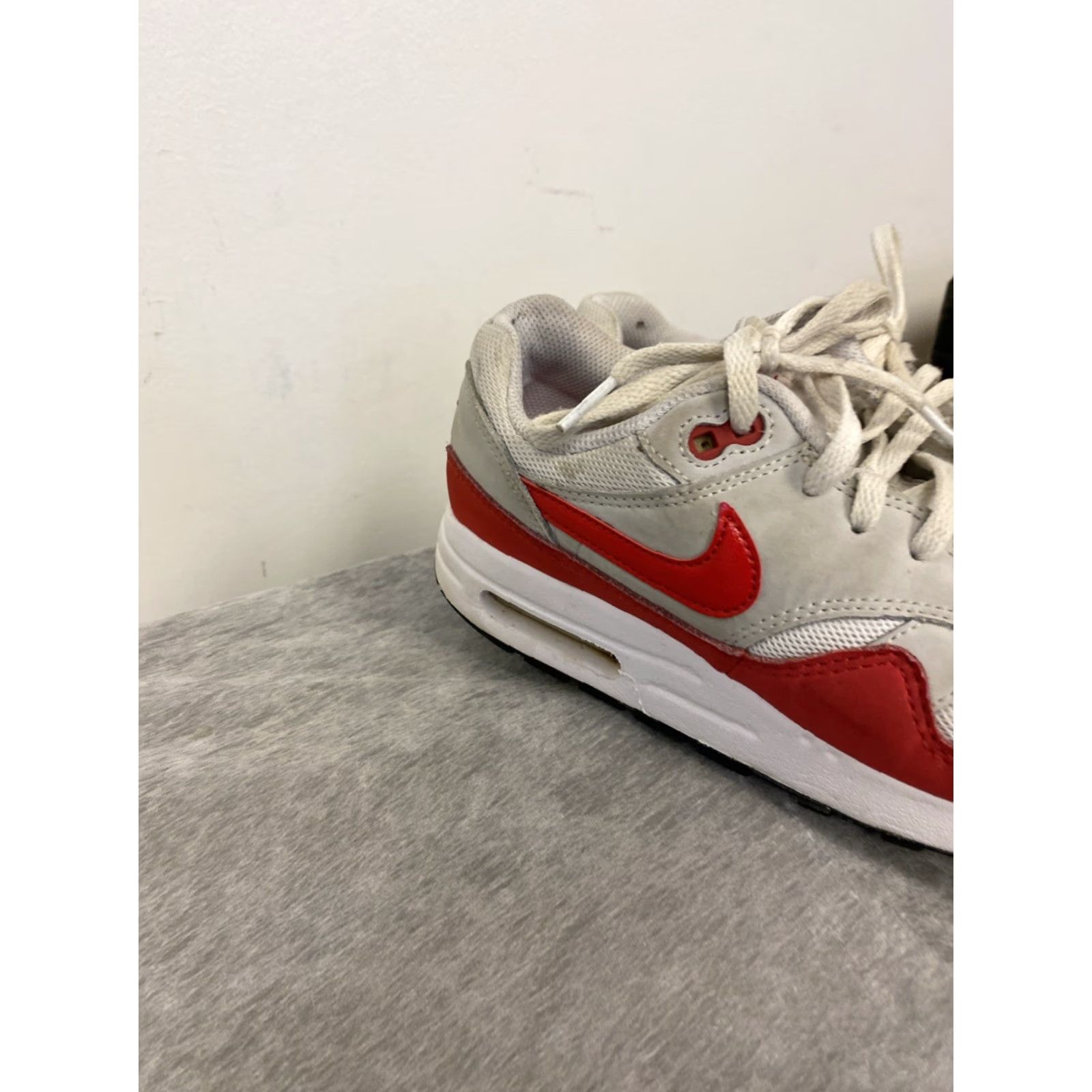 Nike Nike Air Max 1 '86 OG Big Bubble Size 6Y DQ3989-100 University Red / 0306 Nike Shoes for Teens Womens Mens Boys Girls Size ONE SIZE - 2 Thumbnail