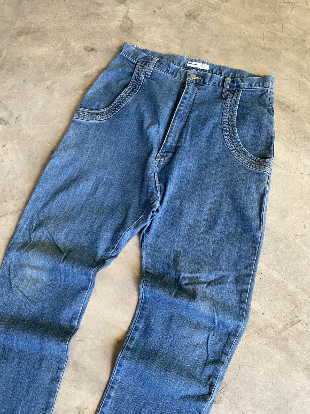 Issey Miyake × Japanese Brand × Ne-Net Ne-net Mushroom Jeans Size US 30 / EU 46 - 10 Thumbnail