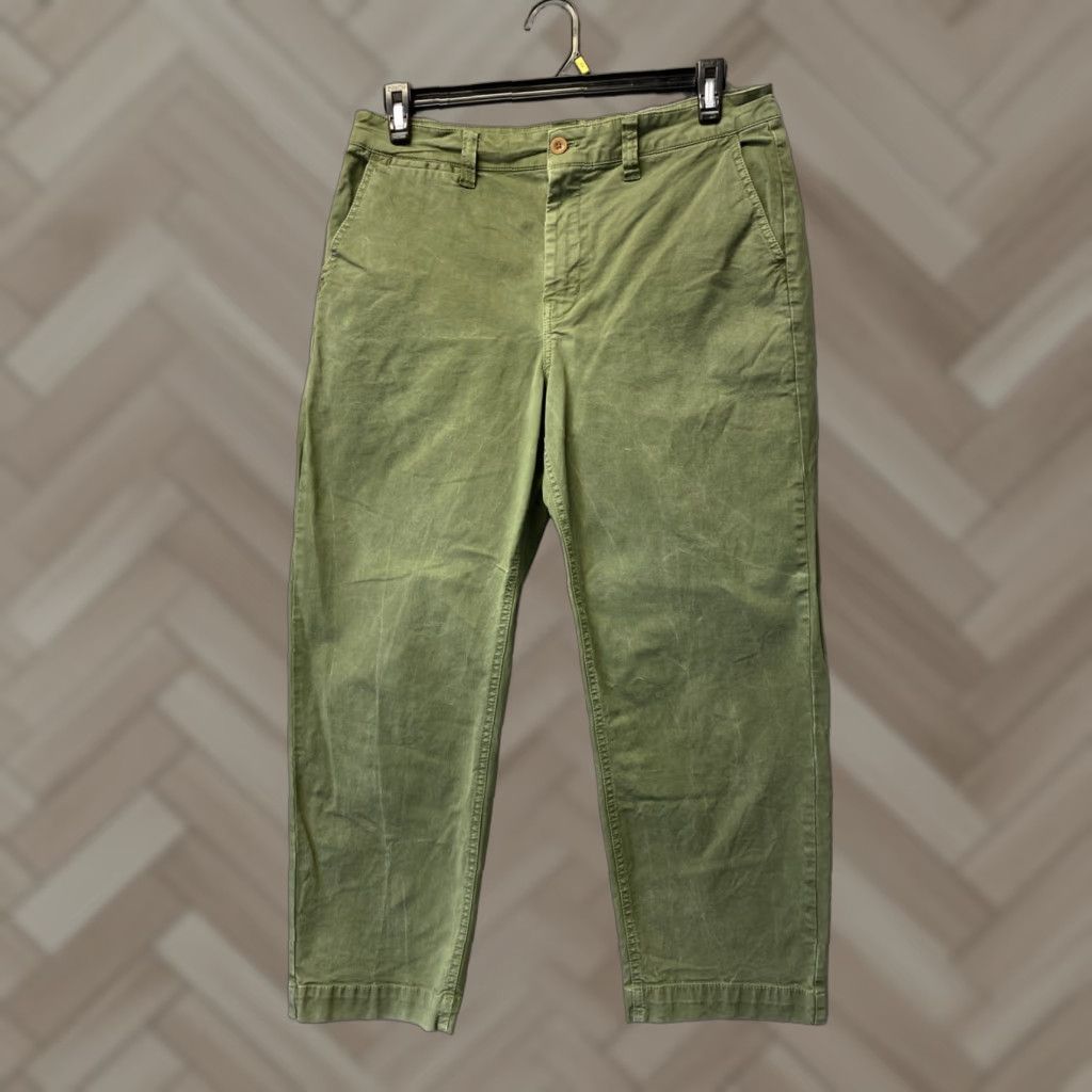 Madewell Madewell Chino Pants Men 34x28 Green Straight / 0395 Size US 34 / EU 50 - 1 Thumbnail