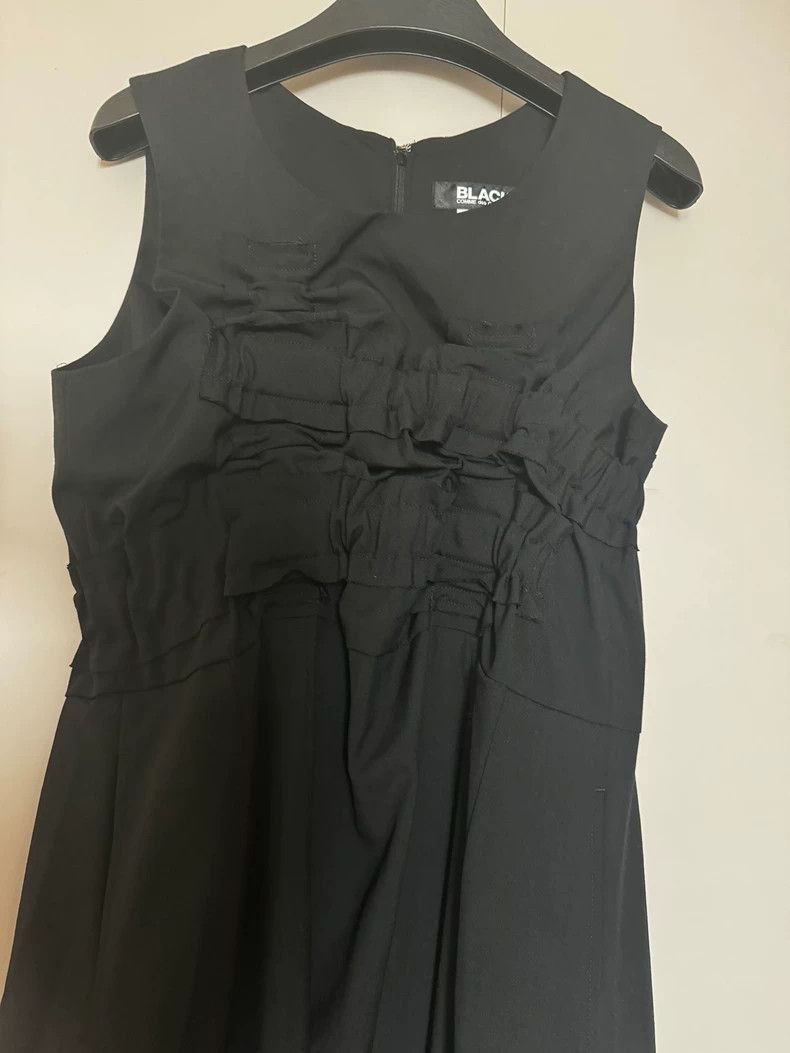 Comme des Garcons Comme Des Garcons Wool sleeveless pleated dress Size S / US 4 / IT 40 - 4 Thumbnail