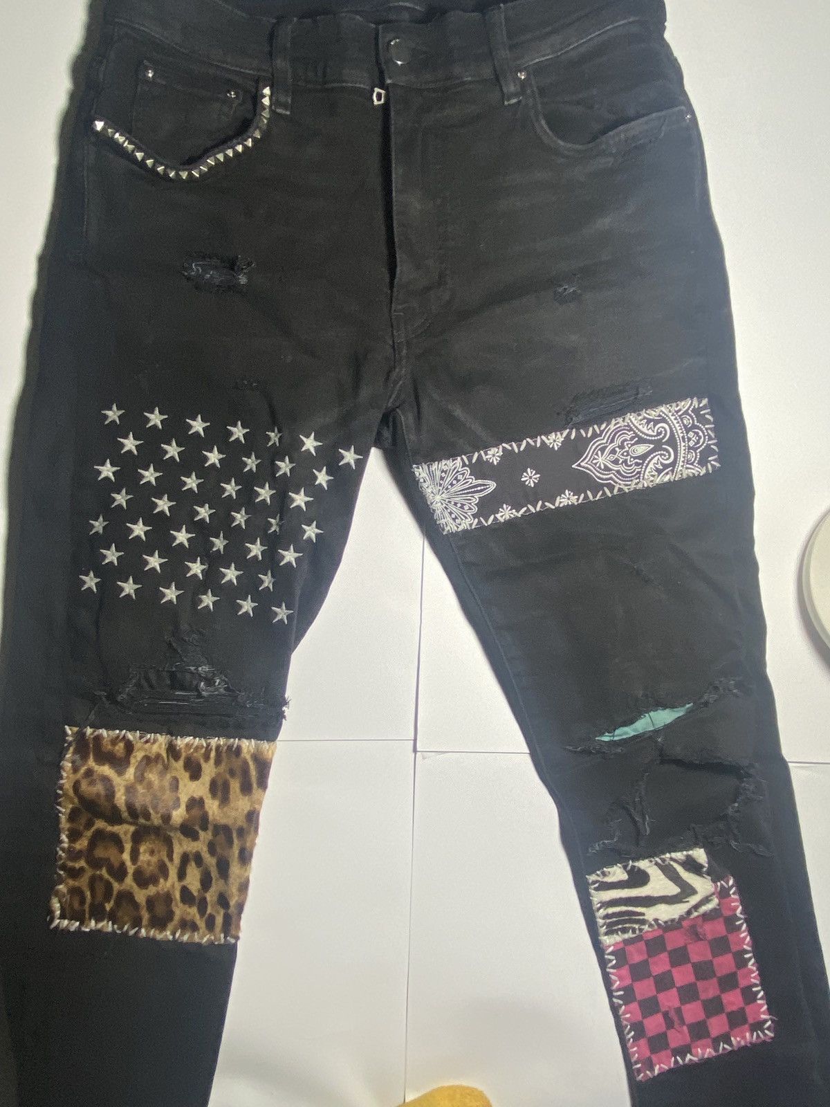Amiri Amiri Animal Leopard Jeans Size US 32 / EU 48 - 11 Thumbnail
