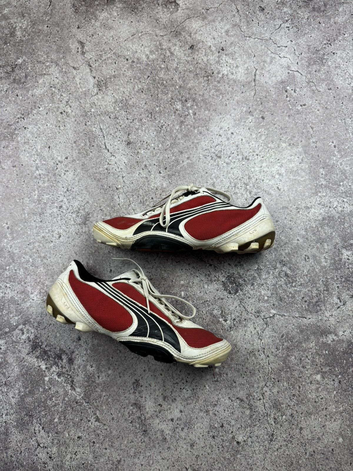 Maison MIHARA YASUHIRO × Puma Vintage 2000 Archive Puma V1.08 Soccer Football Bloke Cleats Size US 9 / EU 42 - 2 Thumbnail