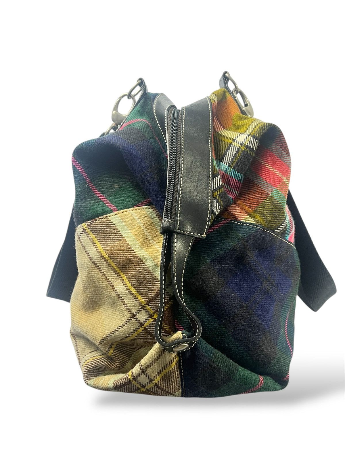 Vivienne Westwood Wool Tartan Shoulder bag Size ONE SIZE - 4 Thumbnail