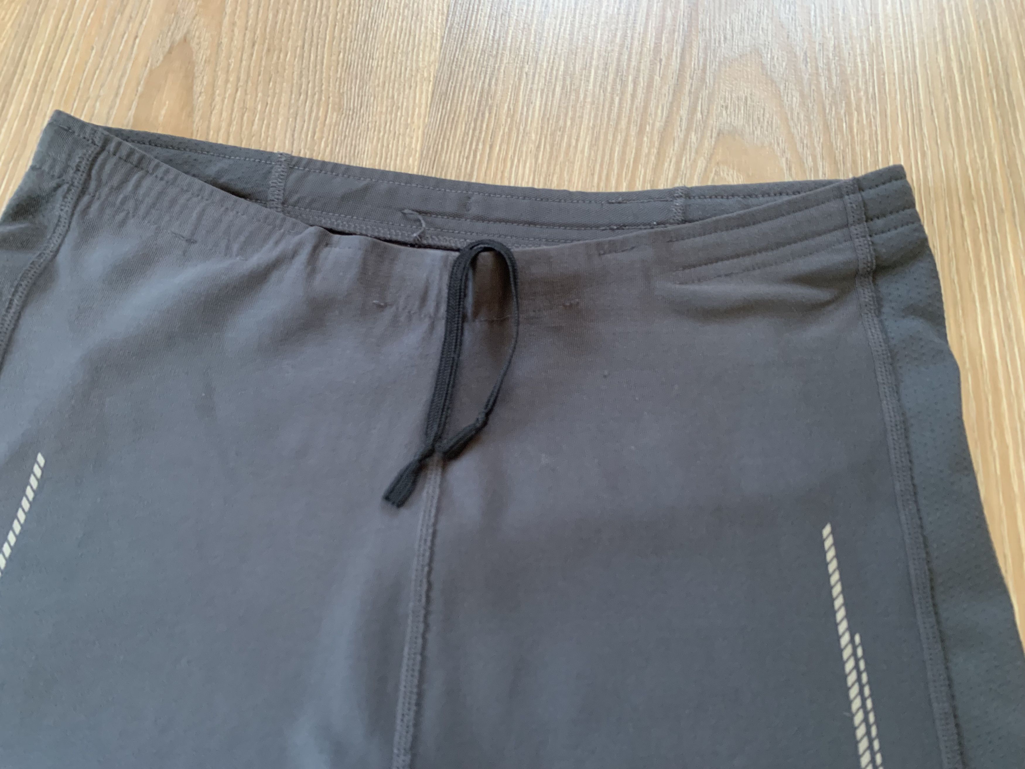 Nike Nike Mens Vintage Grey Running Shorts Size 31" - 4 Thumbnail