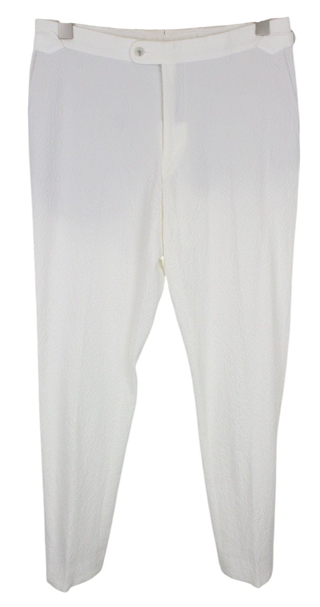 Suitsupply HAVANA UK38R Off-White Cotton Stretch Suit 67576 Size 38R - 7 Thumbnail