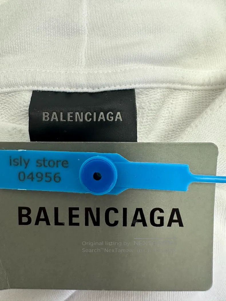 Balenciaga Balenciaga Alphabet Printed Casual Hooded Sweatshirt Size US XS / EU 42 / 0 - 4 Thumbnail