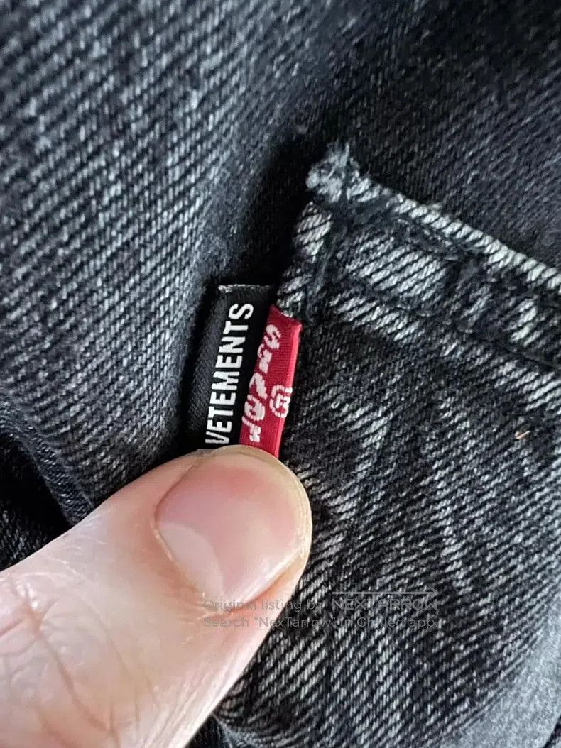 Vetements Vetements x Levis Denim Pants. Size US 34 / EU 50 - 6 Thumbnail