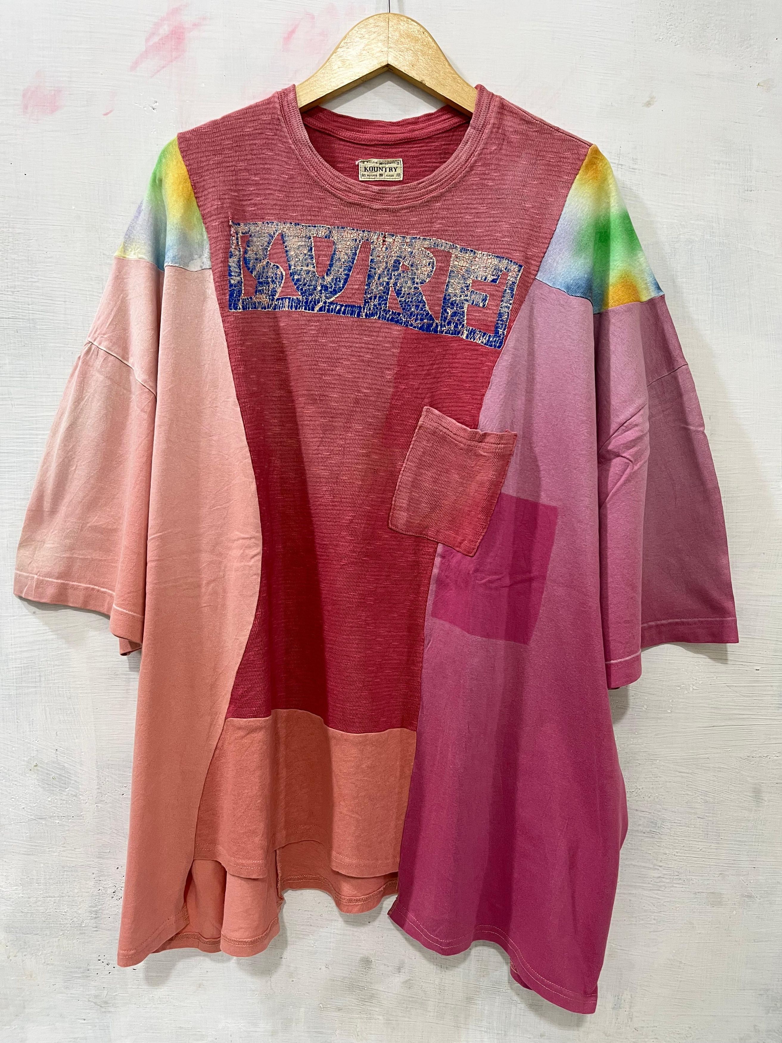 Kapital Kountry Kapital Kountry Surf-Tshirt Boro Patchwork Multicolor Size US XL / EU 56 / 4 - 1 Thumbnail