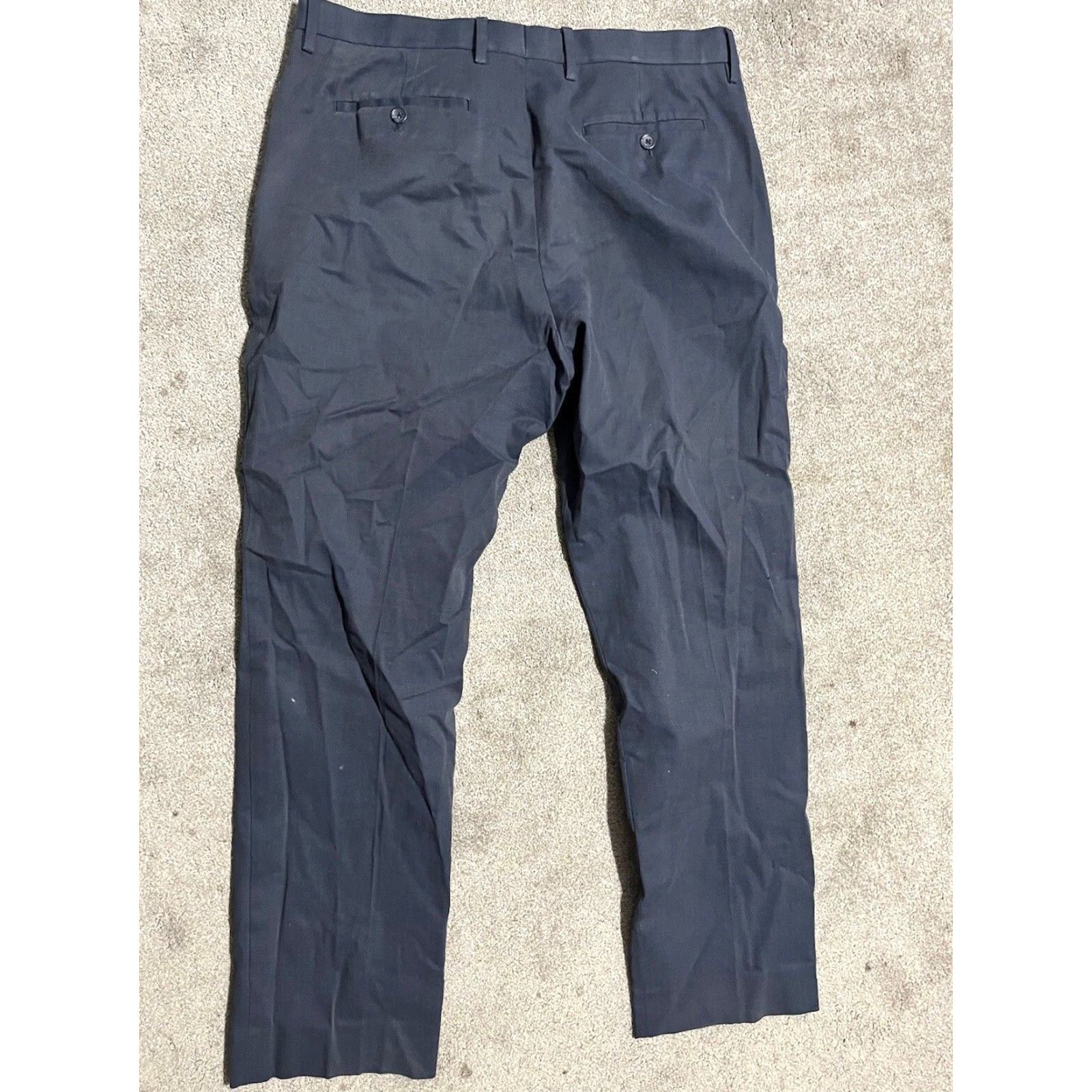 Banana Republic VINTAGE Banana Republic Mens Pants Blue 34x32 Cotton Polyester Blend Slim Fit Dress Pants Mens Size US 34 / EU 50 - 3 Thumbnail