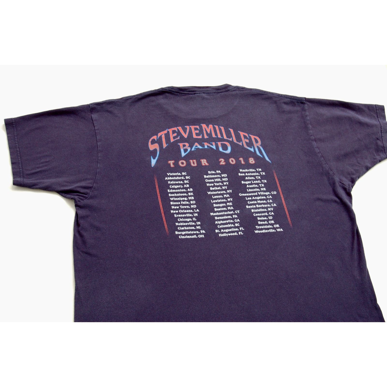 Tultex Steve Miller Band 2018 Summer Tour T | Tultex XL BOXY FIT Size US XL / EU 56 / 4 - 7 Thumbnail