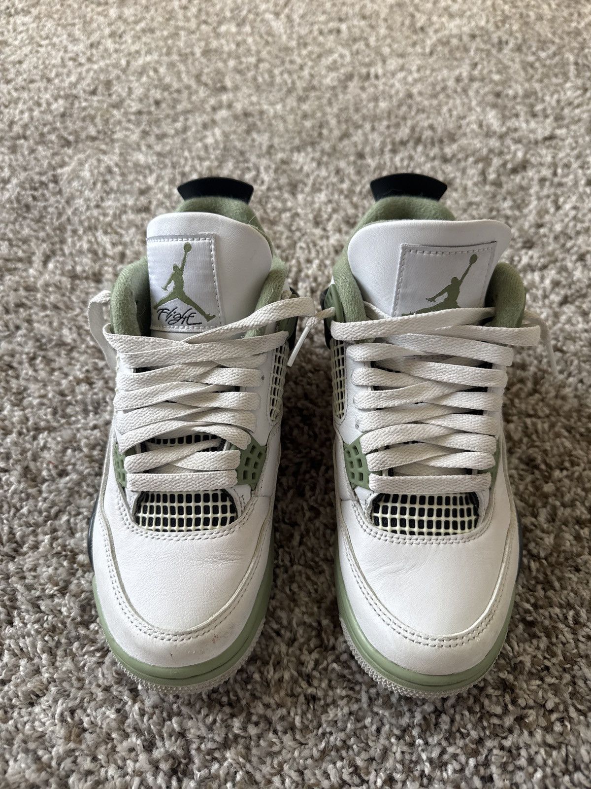Jordan Brand jordan 4 seafoam green Size US 5.5 / IT 35.5 - 3 Thumbnail