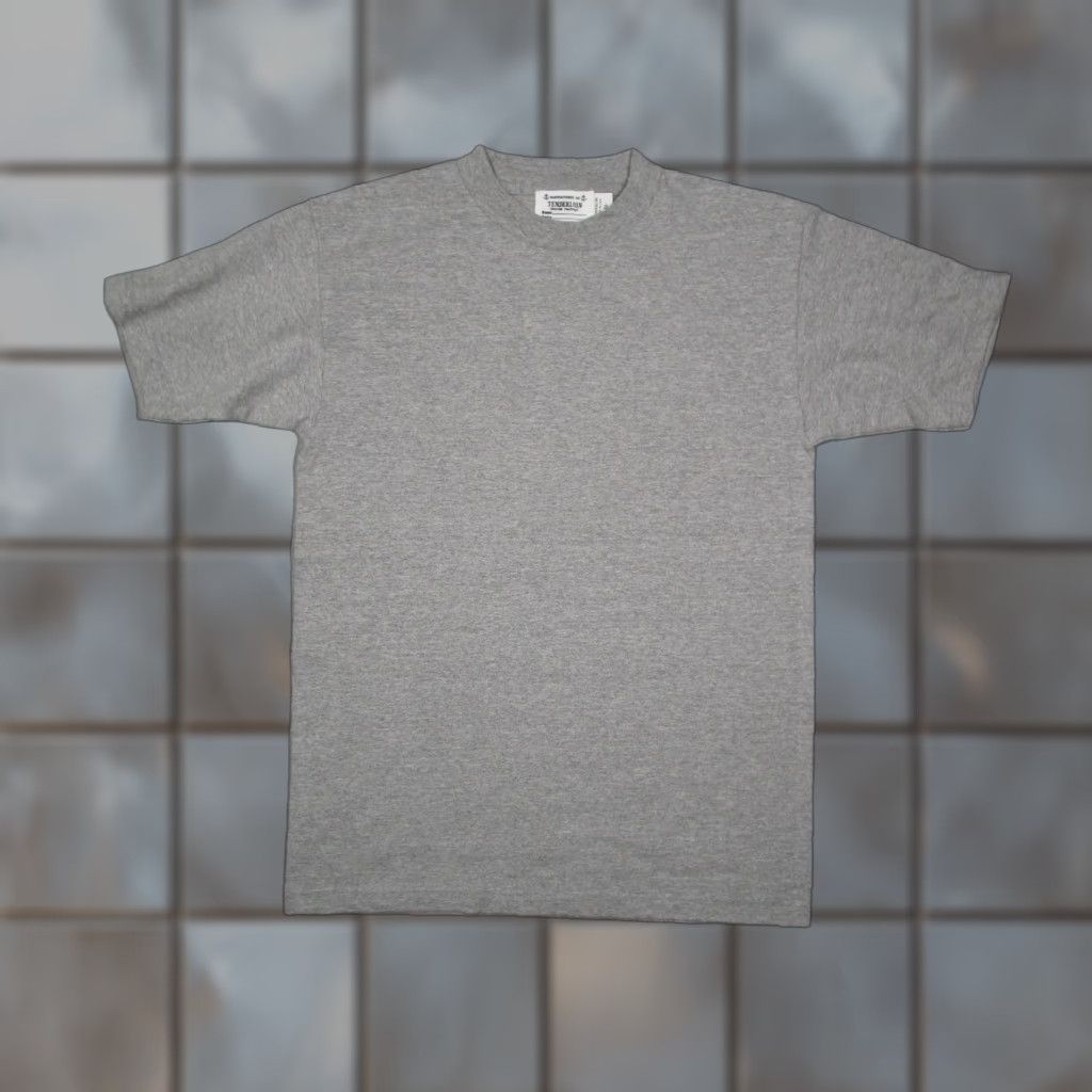 Tenderloin Tenderloin Mens Shirt M Gray Crew Neck Short Sleeve 90s Retro City Classic Bohemian College Outdoor Logo 90s Mens Size US M / EU 48-50 / 2 - 1 Thumbnail