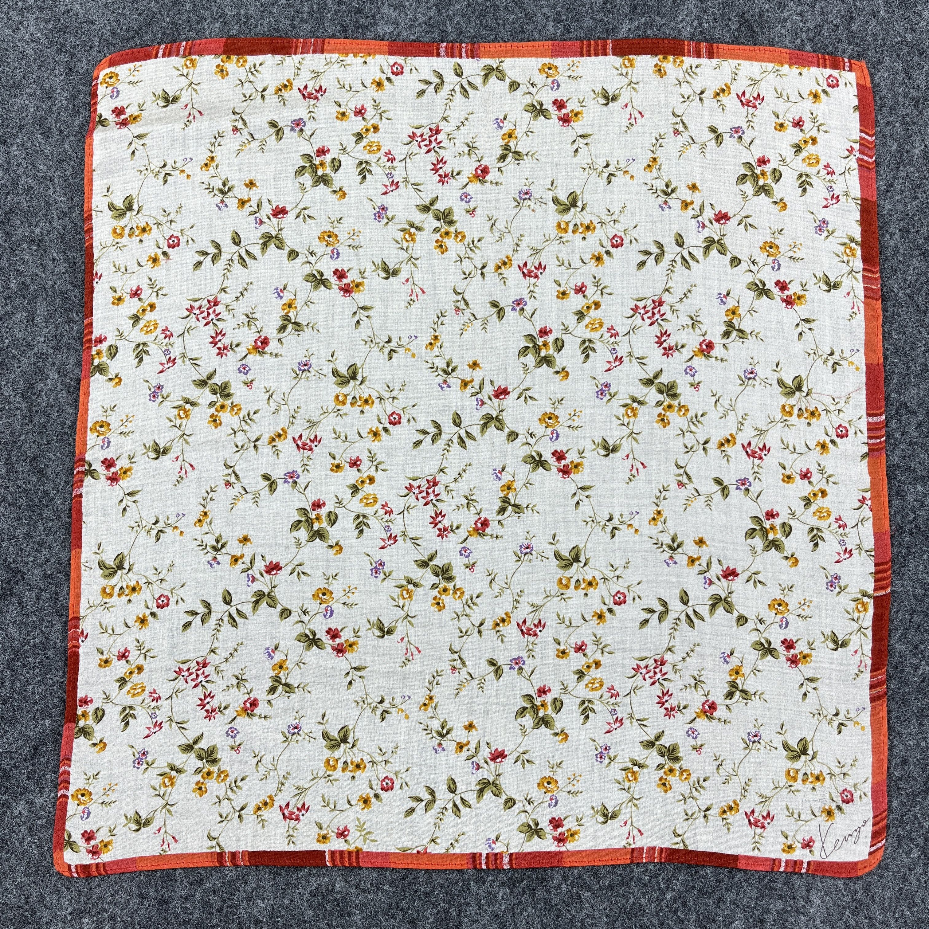 Kenzo Kenzo Handkerchief / Bandana / Neckerchief / Headscarf B287 Size ONE SIZE - 2 Thumbnail