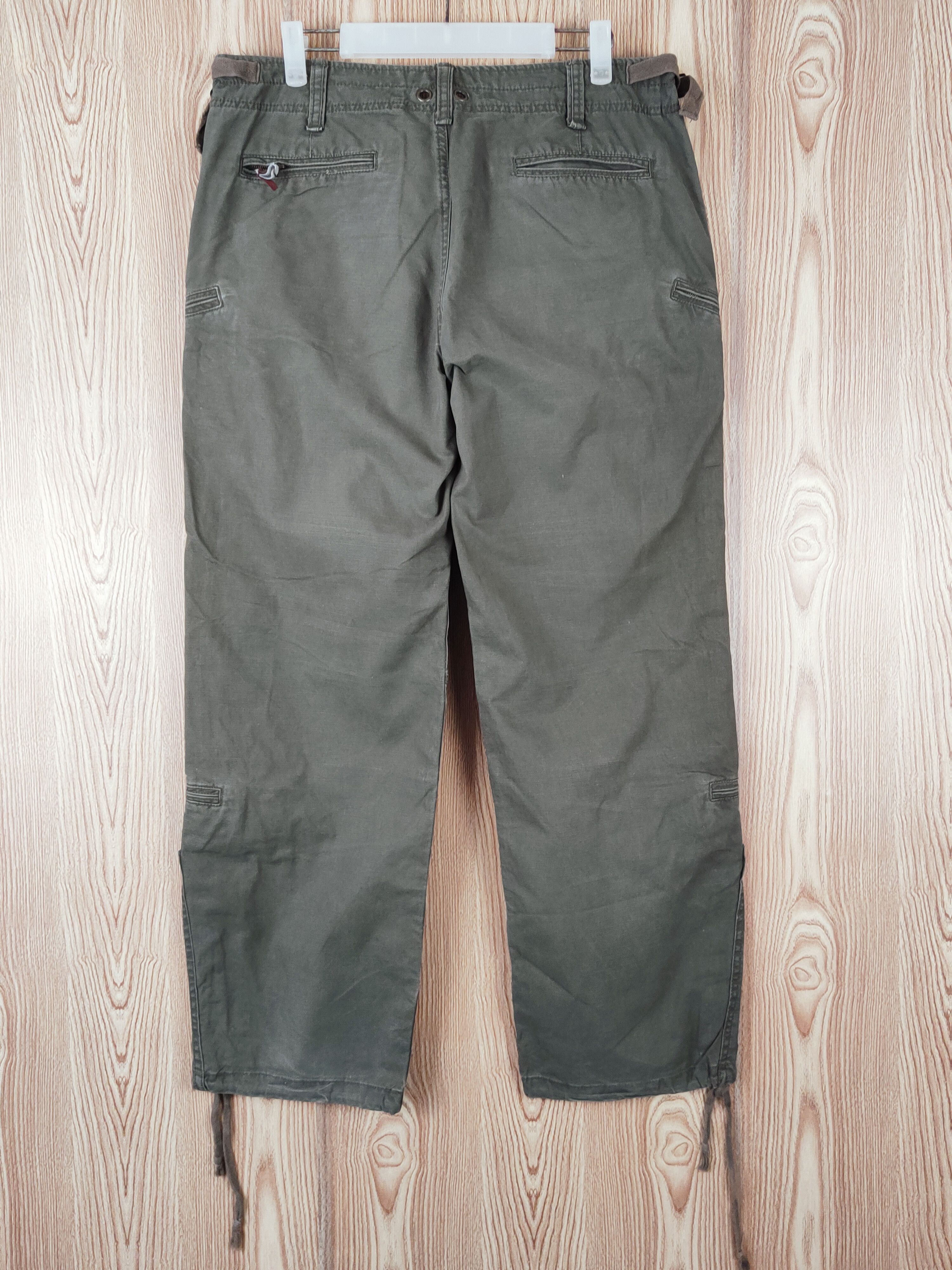 Global Work × Vintage Vintage Global Work Olive Multi Tactical pocket Cargo Pants Size US 36 / EU 52 - 7 Thumbnail