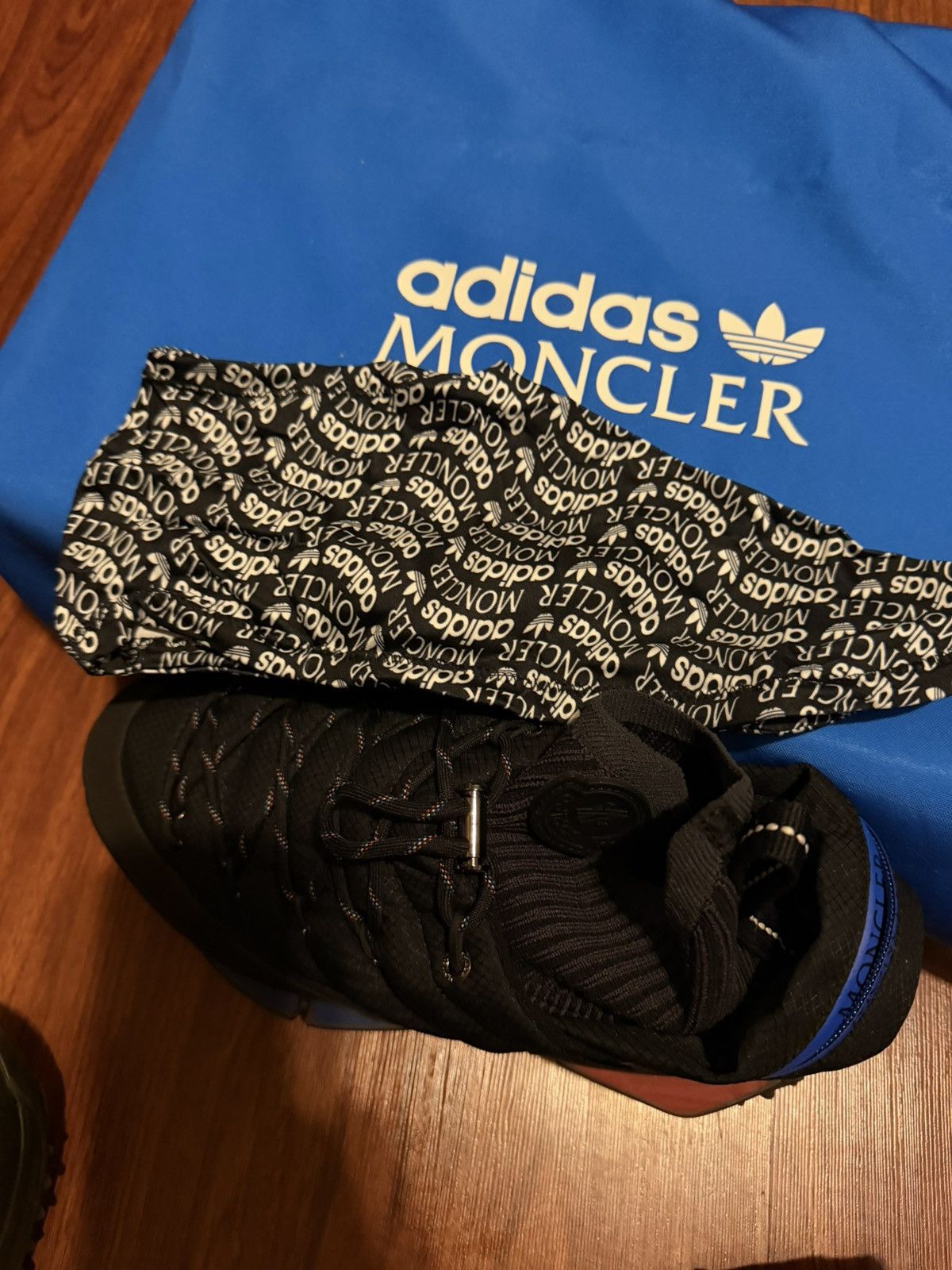 Adidas × Moncler MONCLER X ADIDAS MONCLER X NMD_S1 Size US 8.5 / EU 41-42 - 4 Thumbnail
