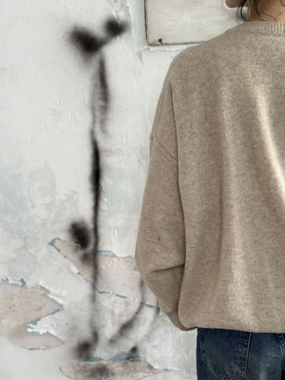 Aran Isles Knitwear VTG Knit Wool Sweater Wolf Size L 90s USA Hype Trend Staff Size US L / EU 52-54 / 3 - 9 Thumbnail