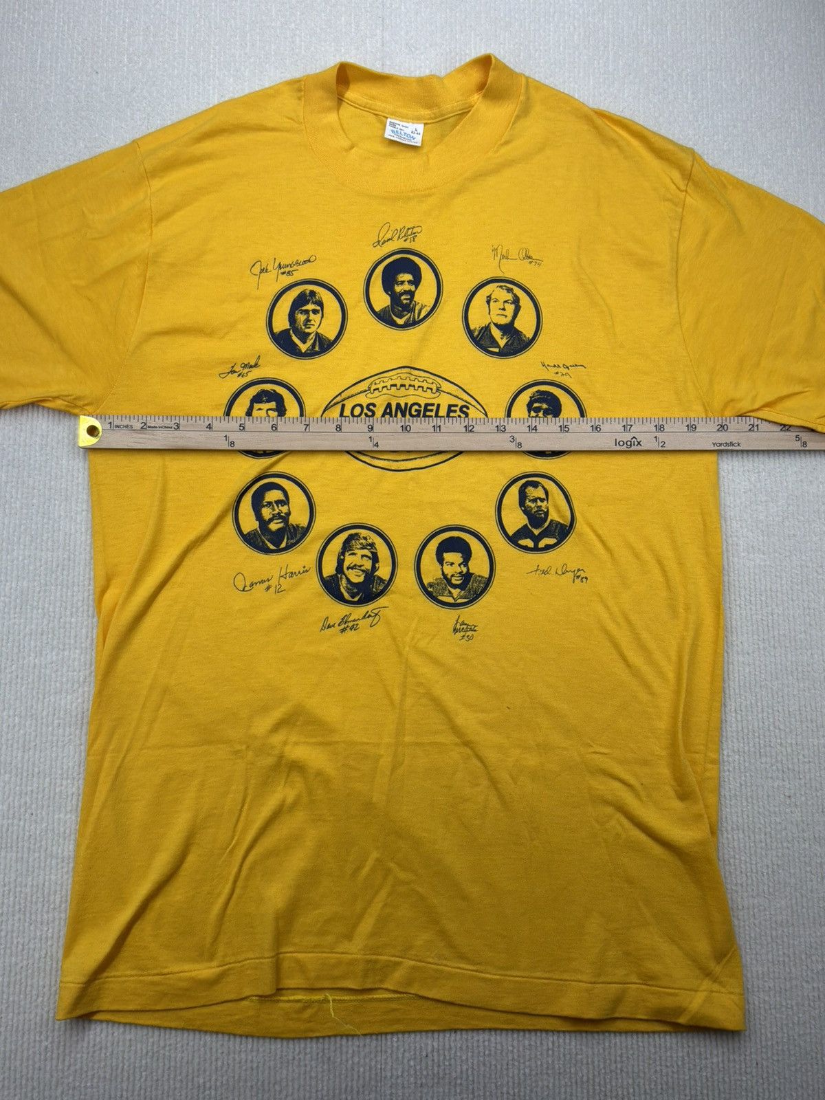 Other Vintage 80s Los Angeles All Stars Belton USA Single Stitch Size US L / EU 52-54 / 3 - 13 Thumbnail