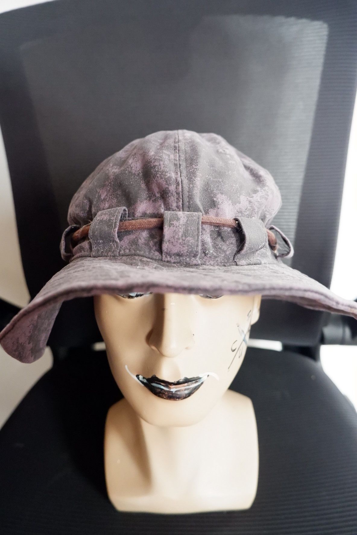 Japanese Brand Vintage Mono Comme Ca Ism Camo Utility Hats Size ONE SIZE - 1 Thumbnail