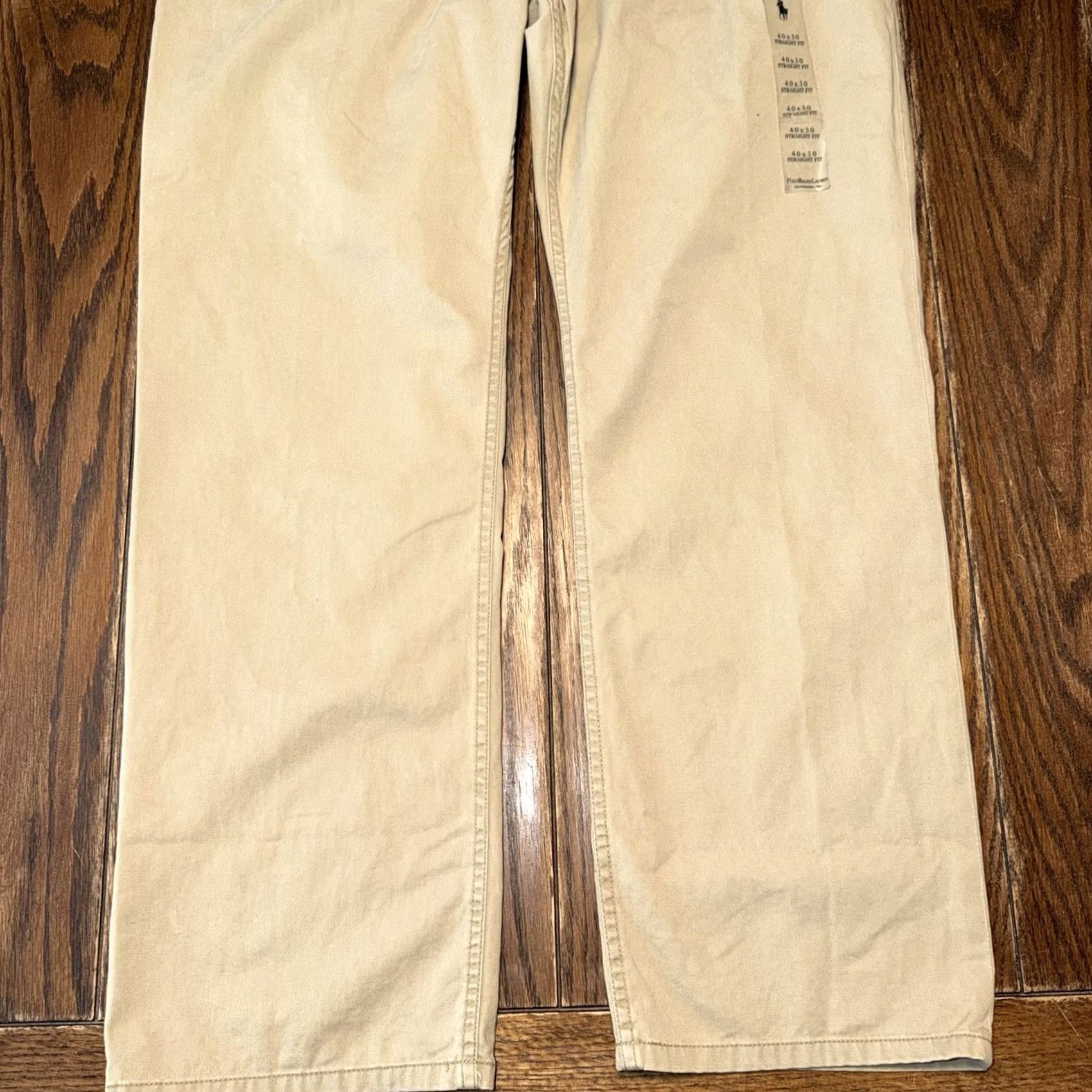 Polo Ralph Lauren Polo Ralph Lauren Straight 650 Chino Pants Men's 40x30 Khaki New Size US L / EU 52-54 / 3 - 2 Thumbnail
