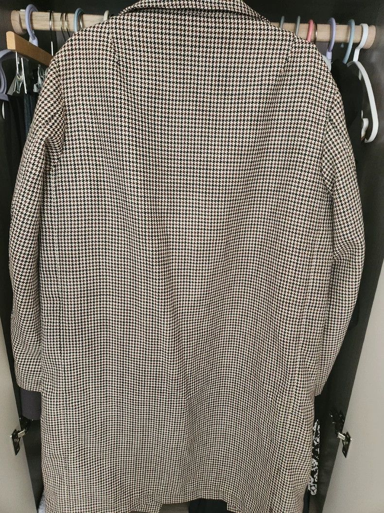 Raf Simons Raf Simons 17ss checkered wool coat Size US S / EU 44-46 / 1 - 2 Thumbnail