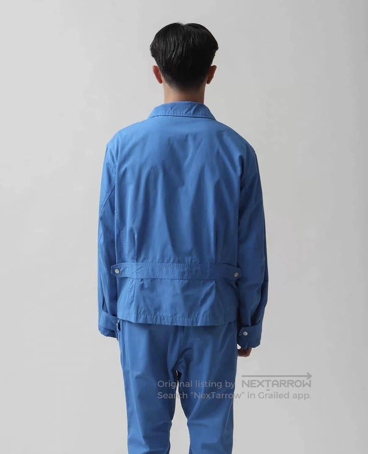 Nonnative Blue Zip-Front Light Jacket with Pockets. Size US M / EU 48-50 / 2 - 7 Thumbnail
