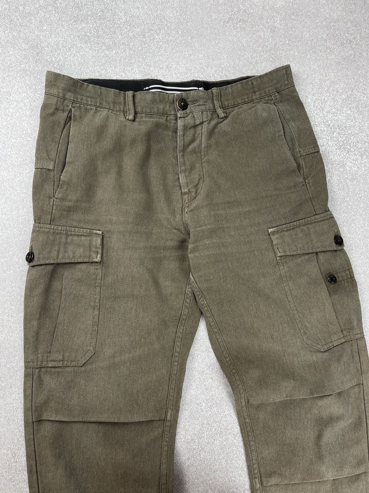 Stone Island Vintage Stone Island Cargo Pants Size 30 Size US 30 / EU 46 - 4 Thumbnail