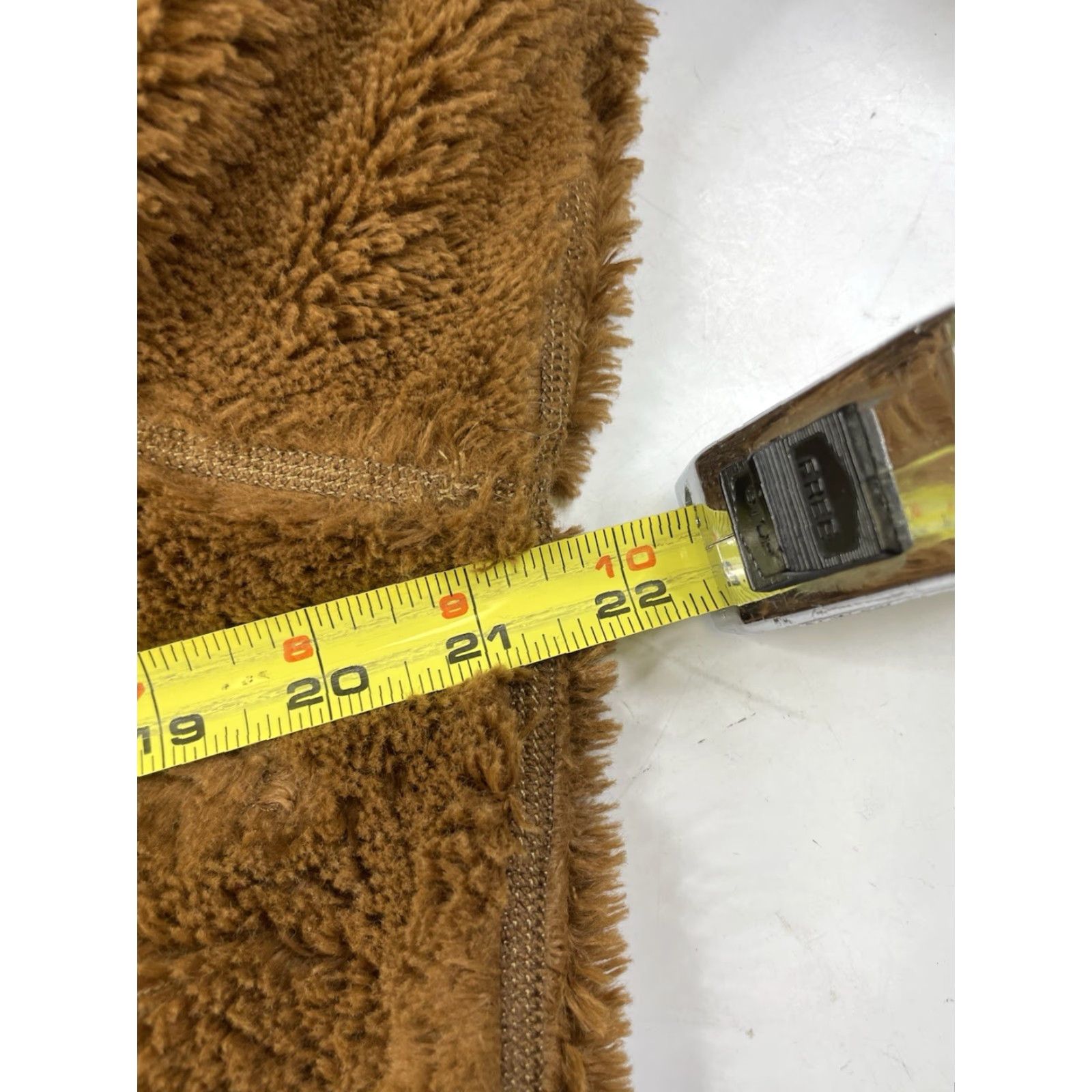 Patagonia VINTAGE Patagonia Synchilla Reversible Windzone Brown Fleece Jacket Womens Large Zip Short Sleeve Casual Travel Size L / US 10 / IT 46 - 4 Thumbnail